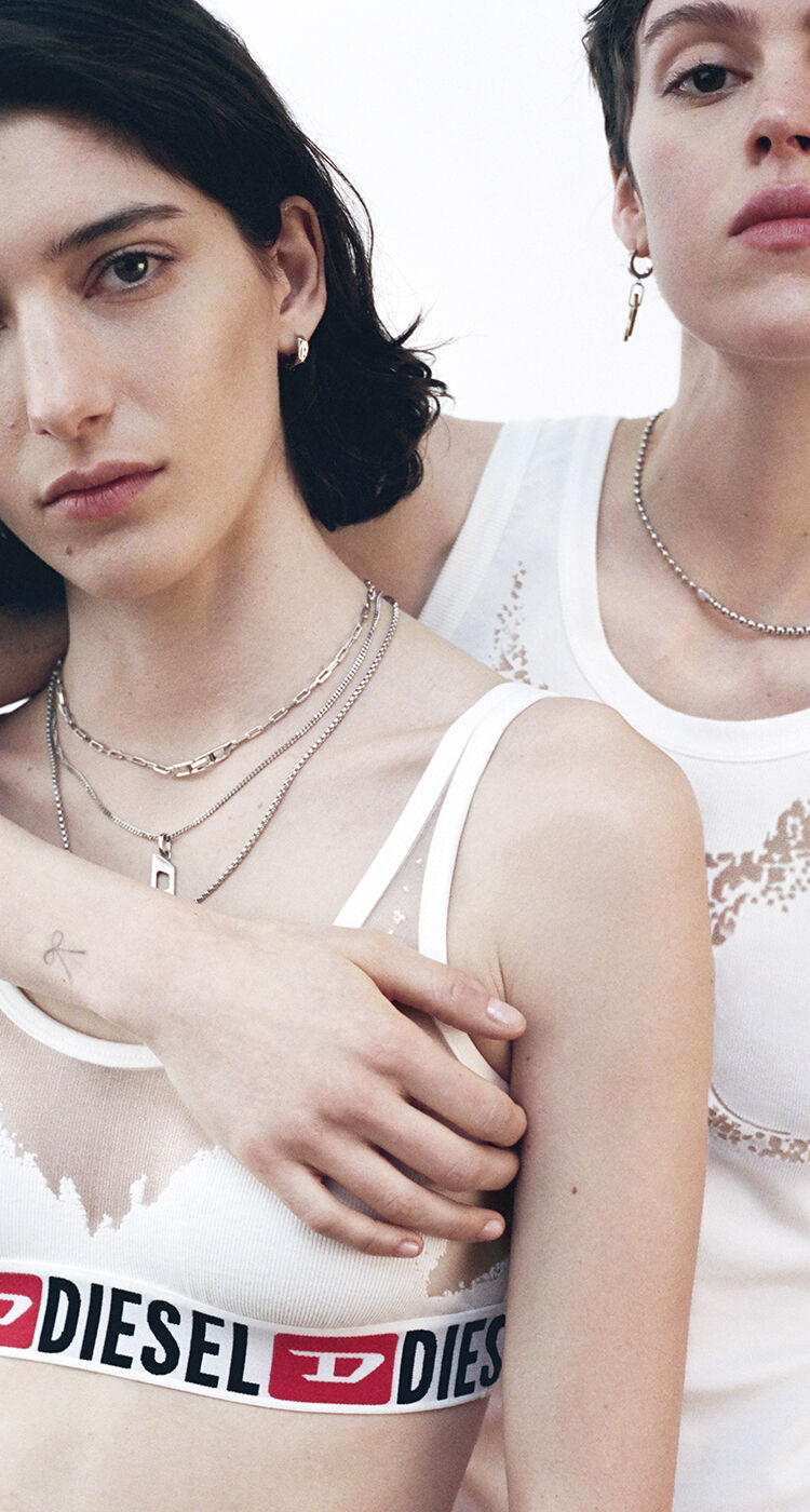 Bralette avec effet d&eacute;vor&eacute; transparent