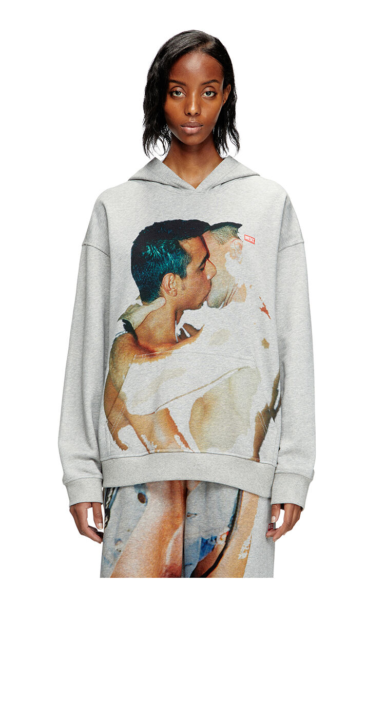 【DIESEL】TOM FINLAND パーカー ALL TOGHETHER プリント フード DIESEL】TOM FINLAND パーカー ALL TOGHETHER プリント フード
