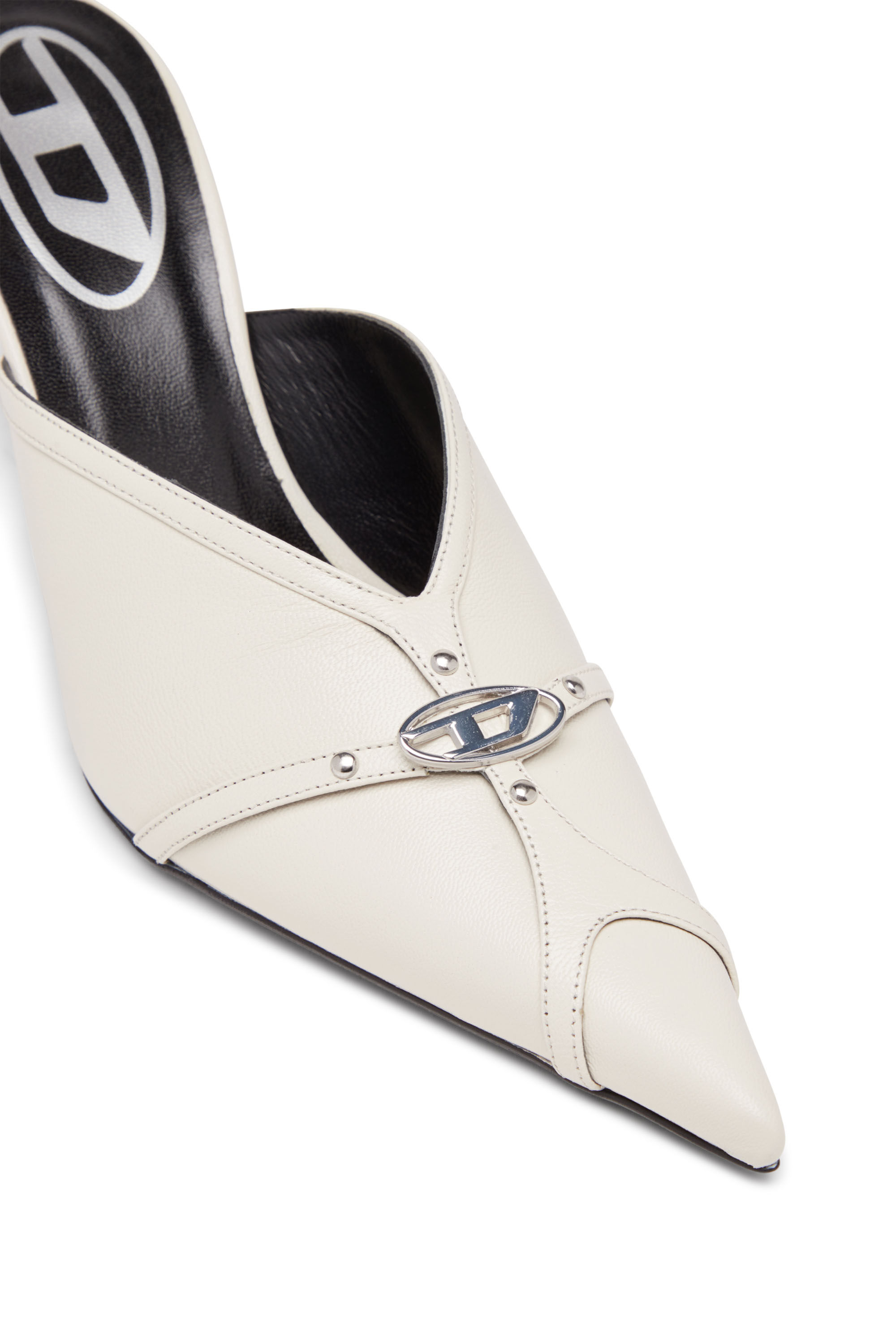 Diesel - D-ELECTRA ML, D-Electra ML - Mules à talon aiguille avec tige cage Femme in ToBeDefined - 6