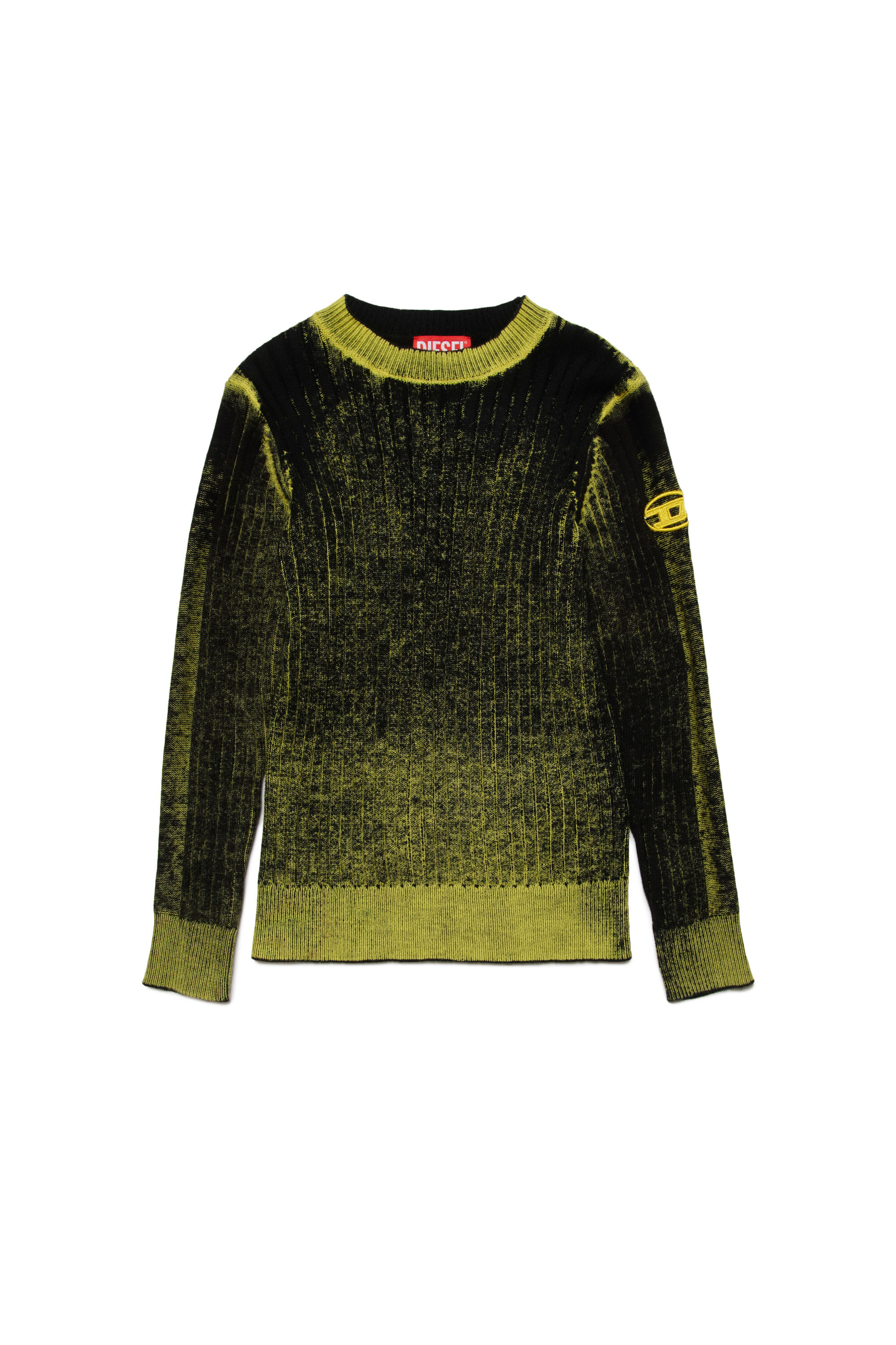 Diesel yellow and black jumper on sale