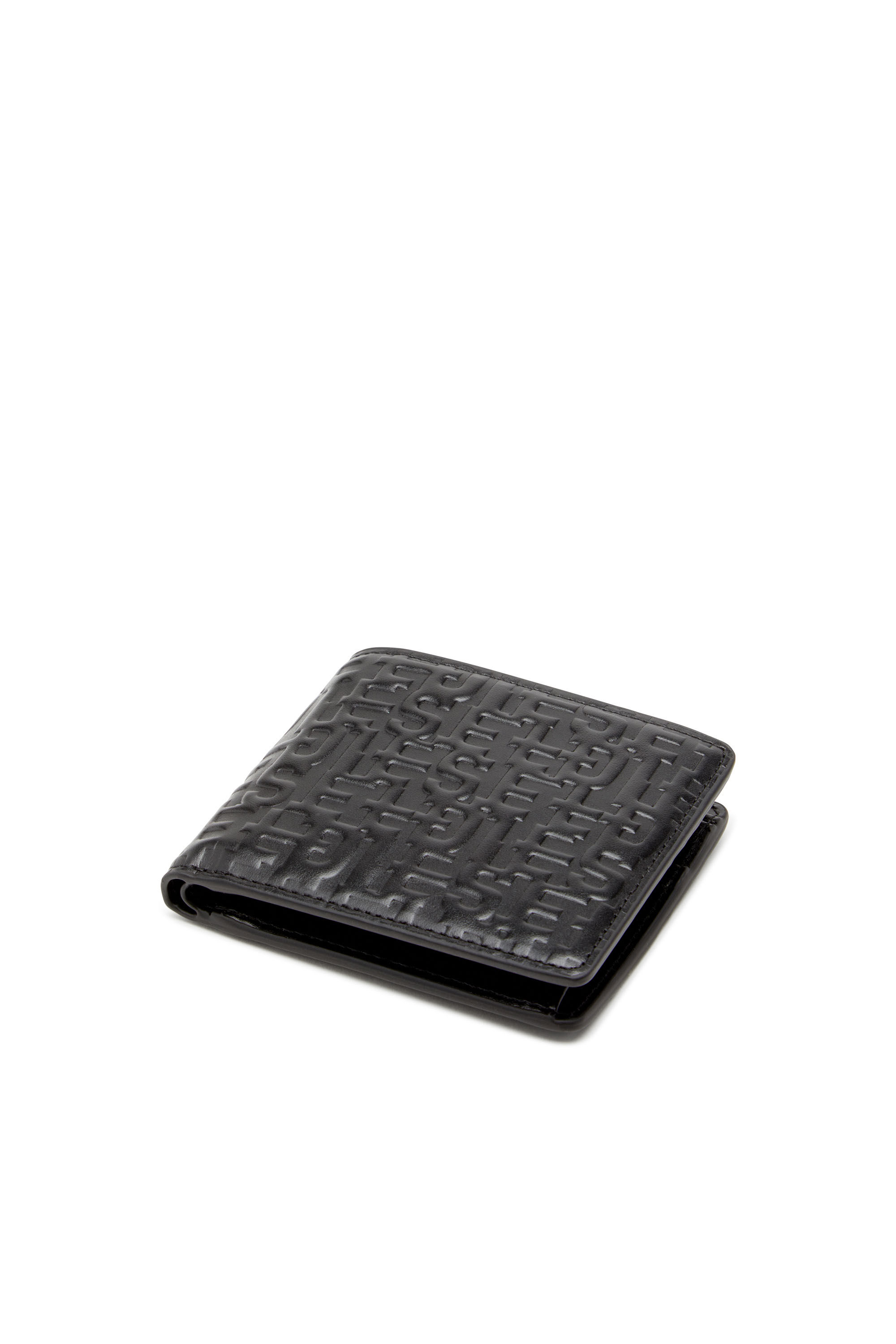 Diesel - PC MONOGRAM BI-FOLD COIN S, Noir - Image 4