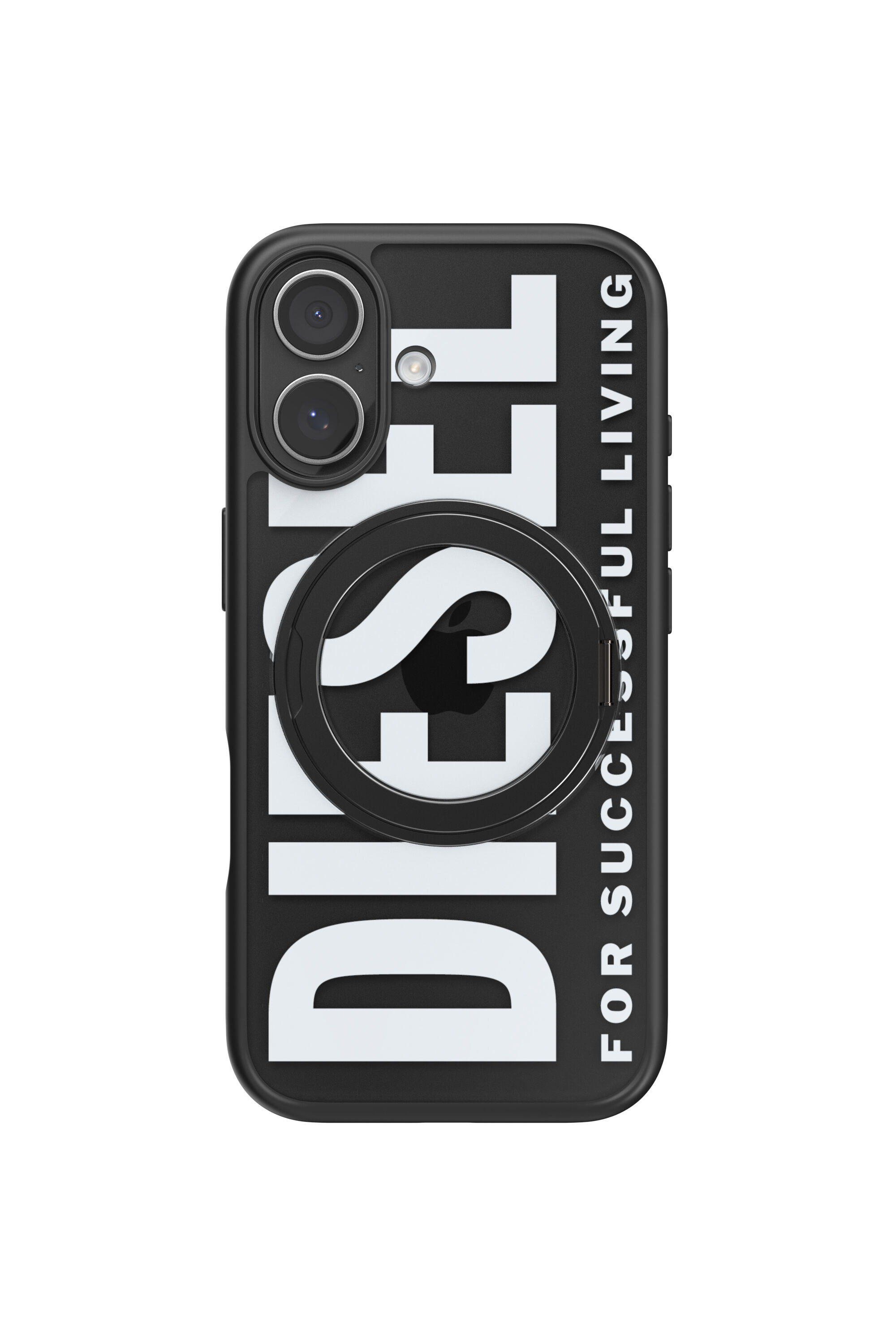 Diesel - 60403 RING STAND CASE, Étui Ringstand-Magsafe pour iPhone 17 Mixte in Noir - 2