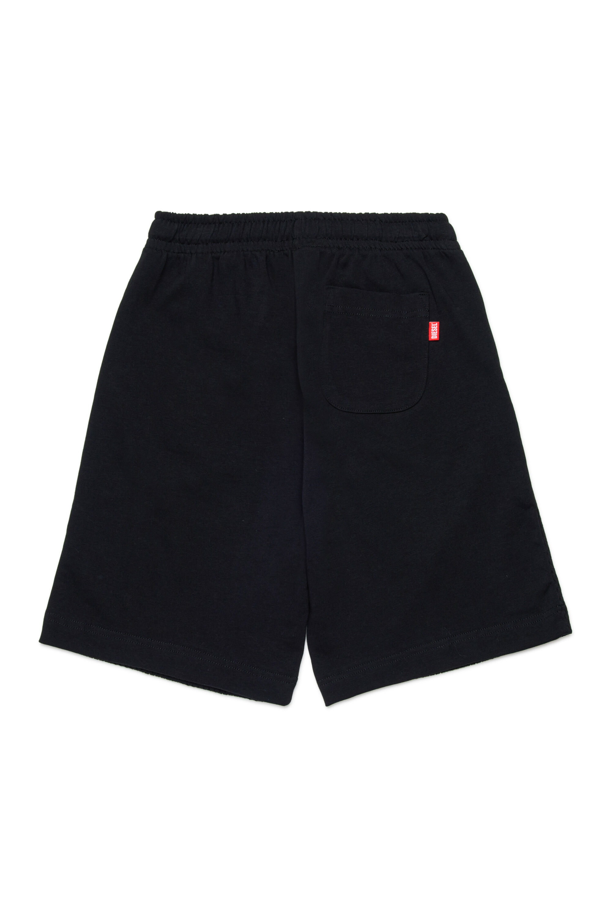 Diesel - PMESH, Bermuda en maille de coton Homme in Noir - 2