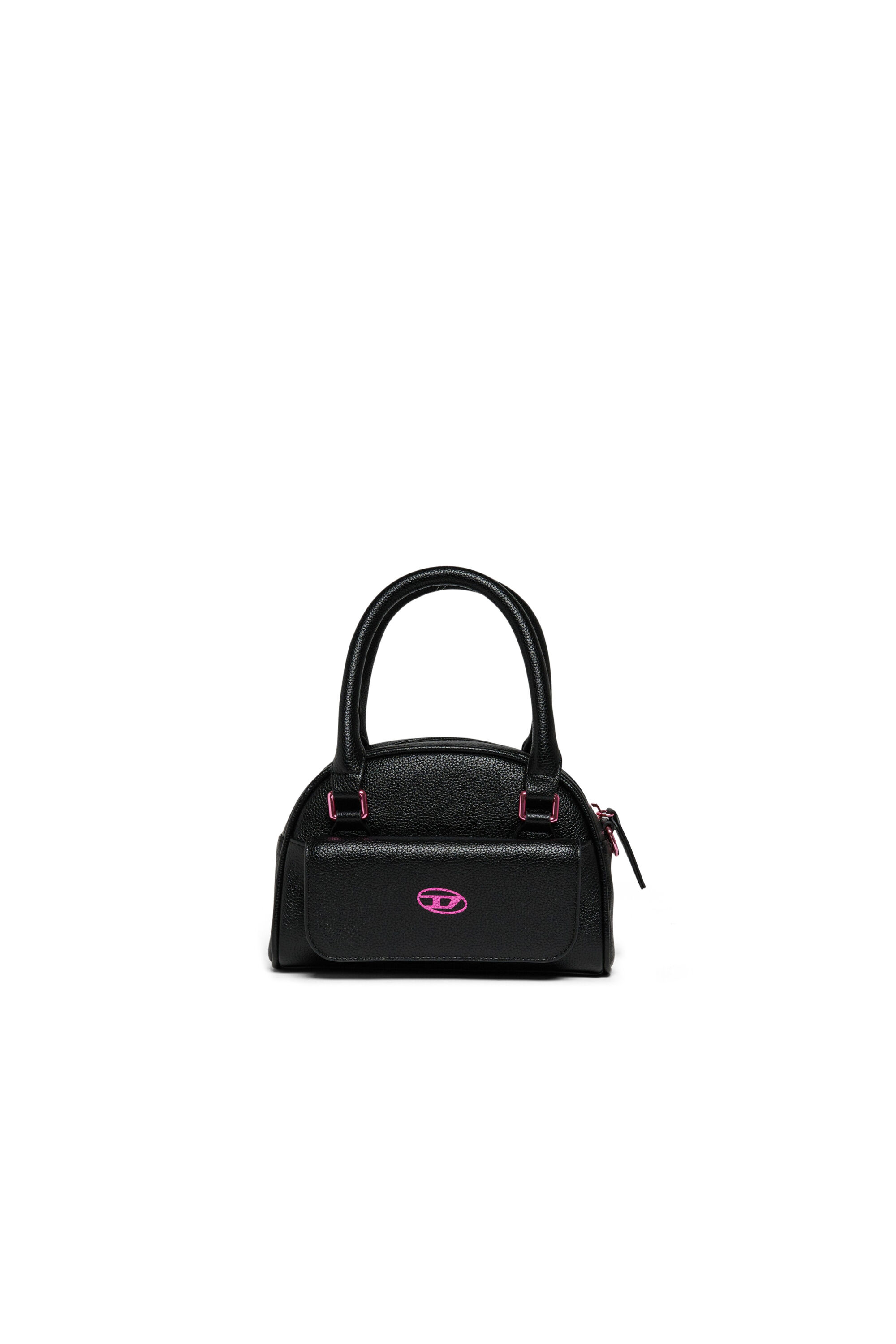 Diesel - WREDY, WREDY - Sac en tissu enduit grain&eacute; Femme in Noir - 1