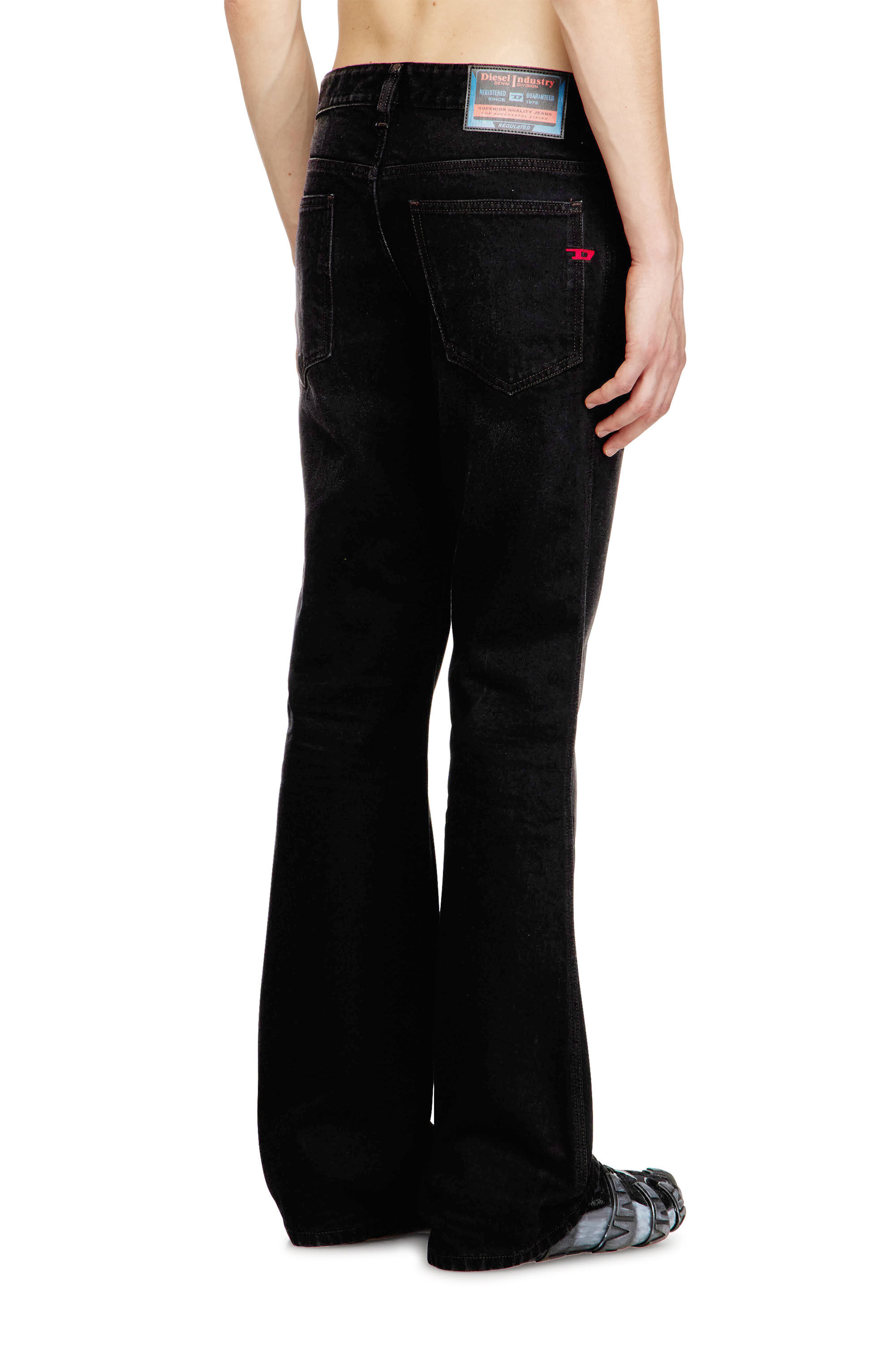 Diesel - Bootcut Jeans 1998 D-Buck 0ADBV Homme, Noir - Image 4