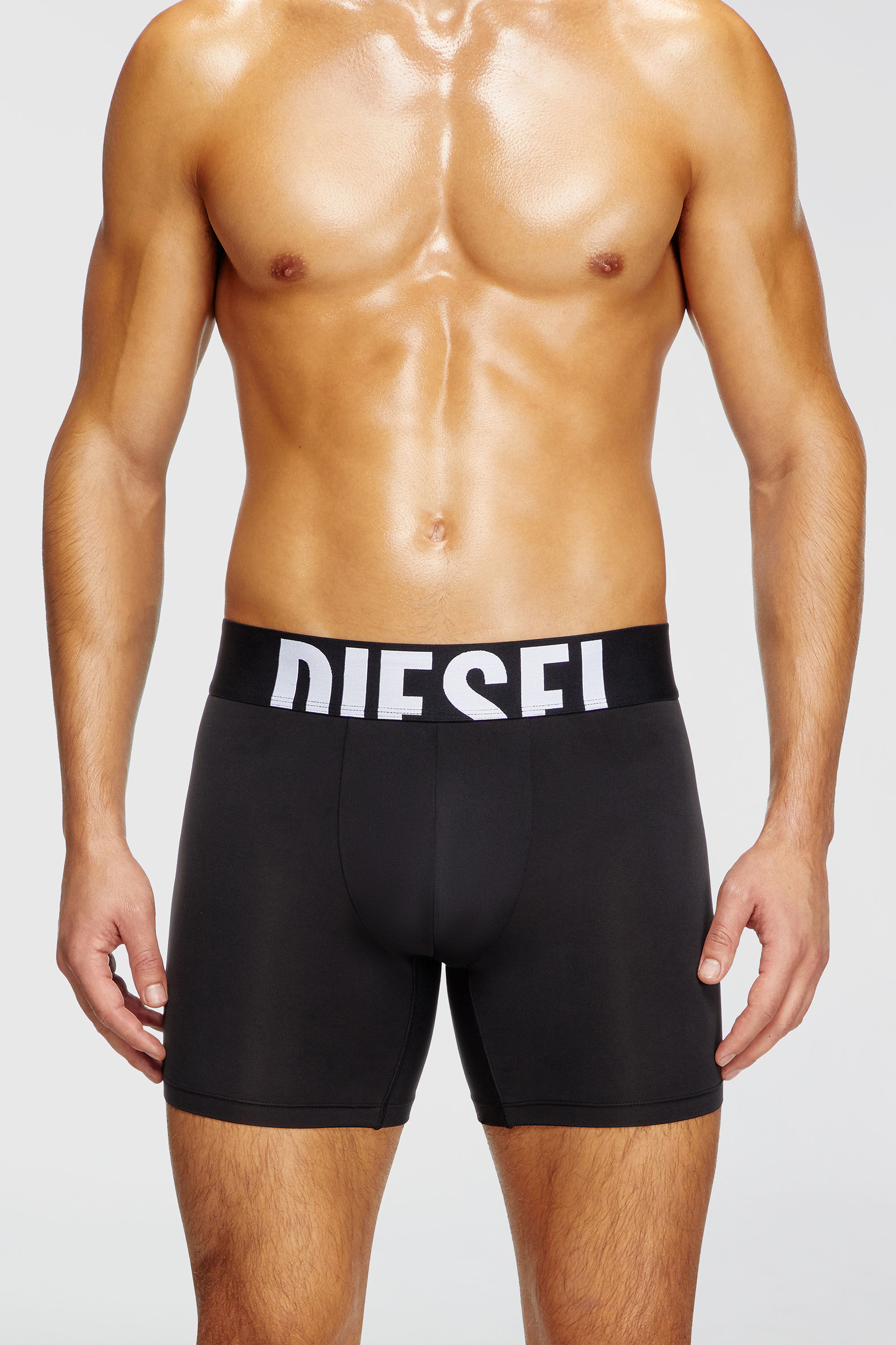 Diesel - MAX-D-POP-3PACK-55, Lot de trois boxers en microfibre Homme in Noir - 3