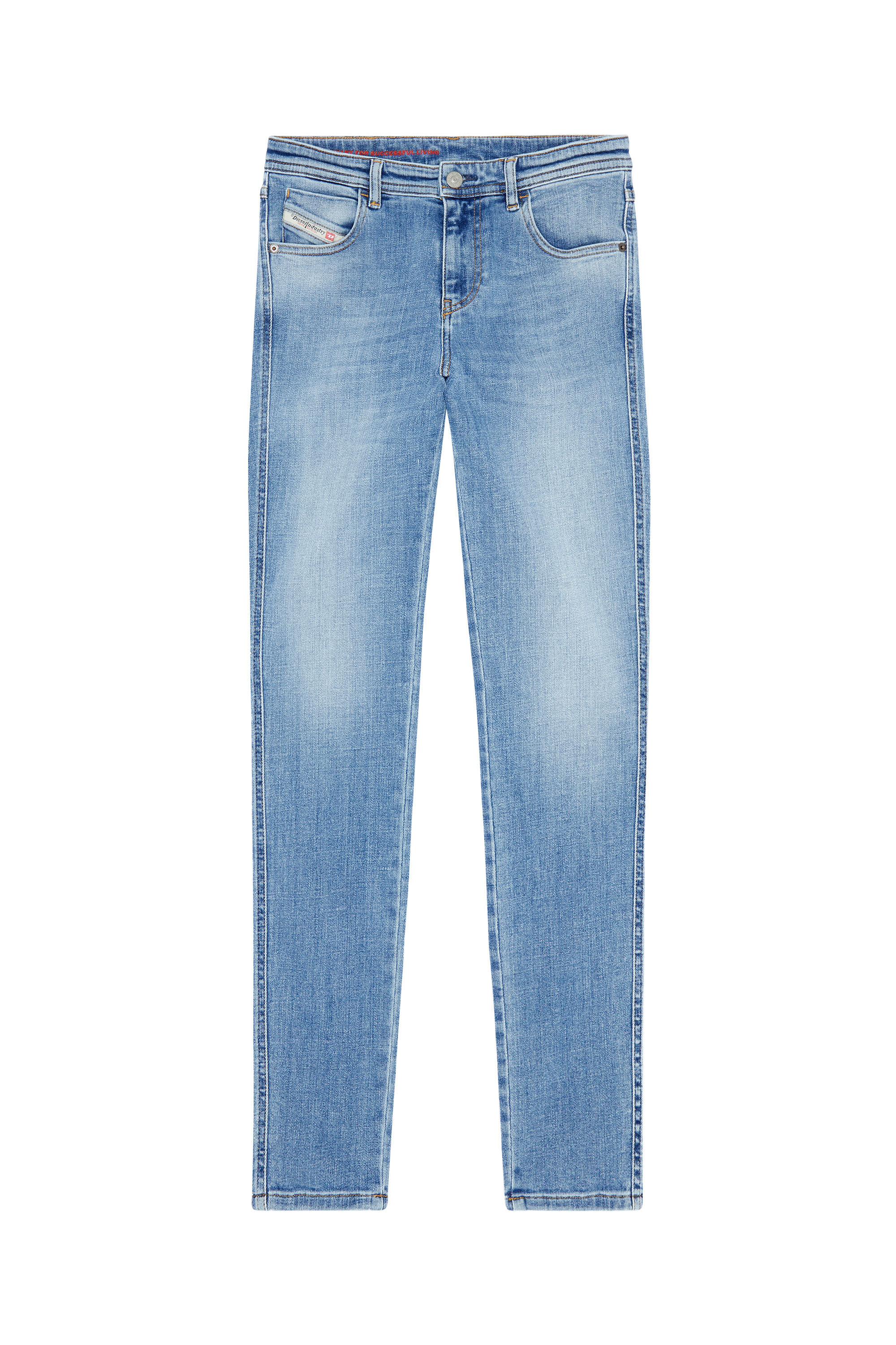 Diesel - 2015 Babhila 09C01 Skinny Jeans, Bleu moyen - Image 2