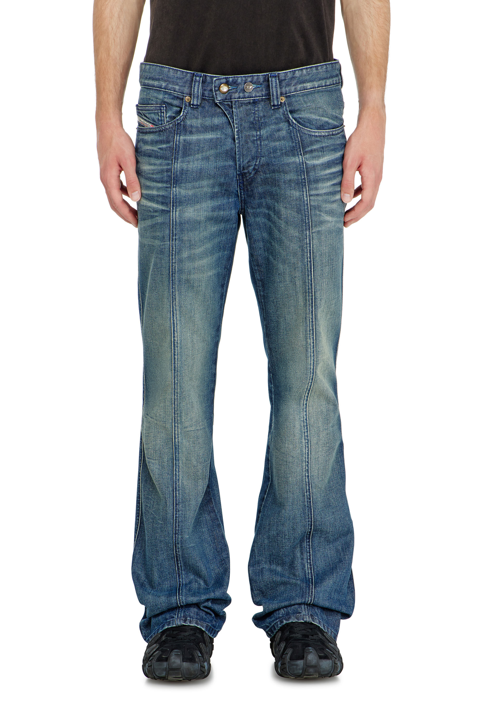 Diesel - Bootcut Jeans 1998 D-Buck 09Q29 Homme, Bleu moyen - Image 1