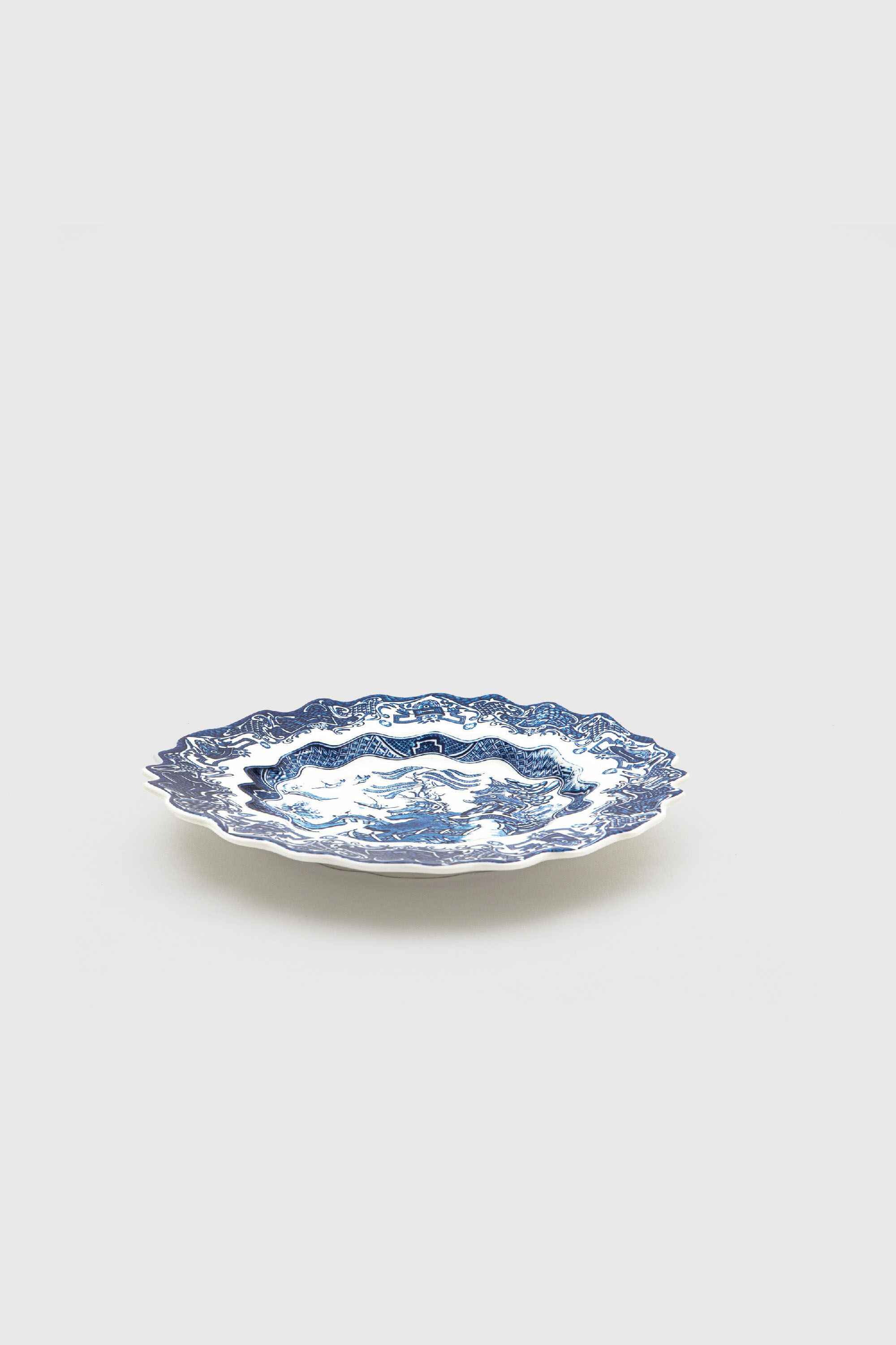 Diesel - 11232 DESSERT PLATE IN PORCELAIN "CLASSI, Assiette &agrave; dessert en porcelaine Mixte in Polychrome - 3