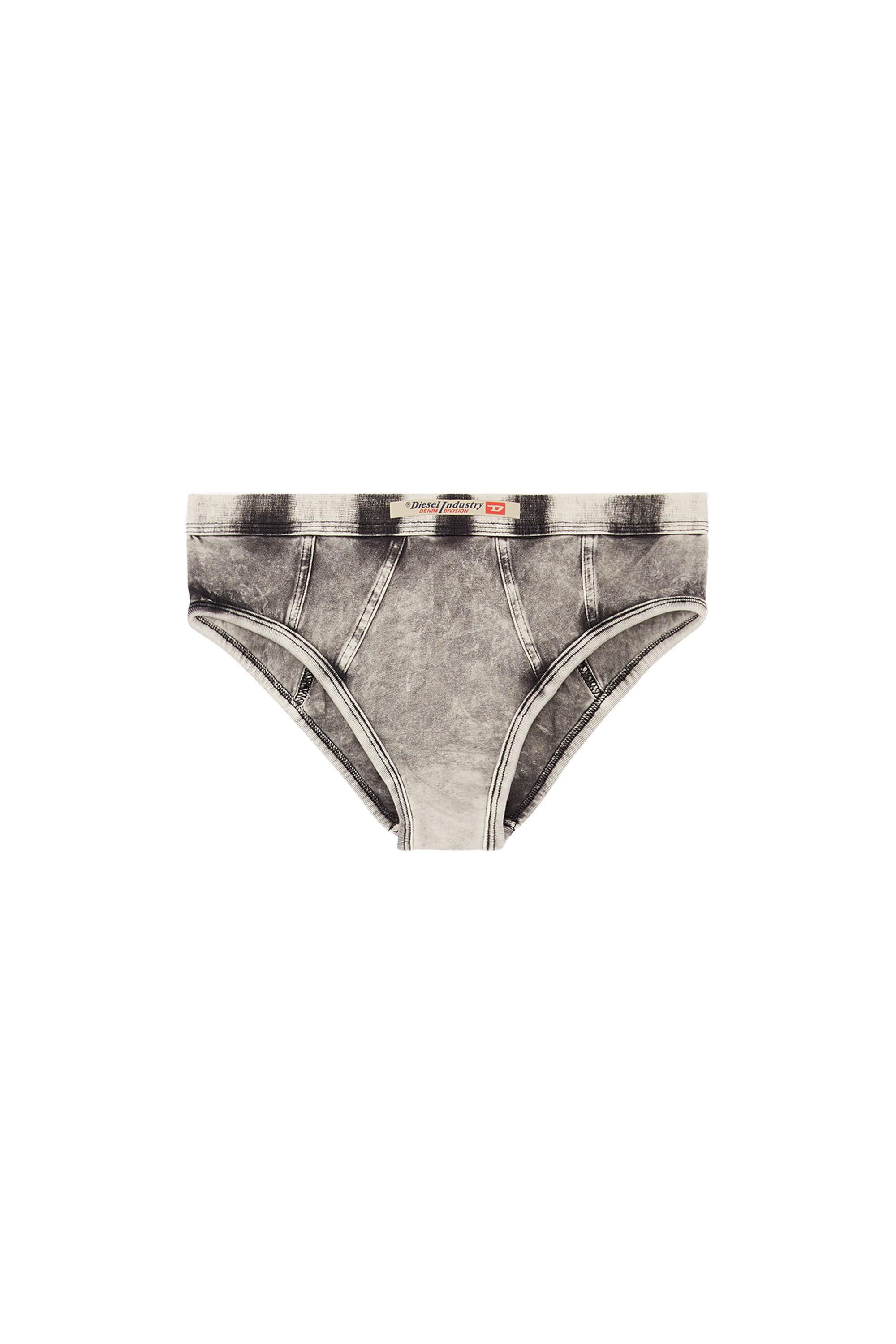 Diesel - UFPN-DENIM-HIPSTER-PANTY, Gris foncé - Image 1