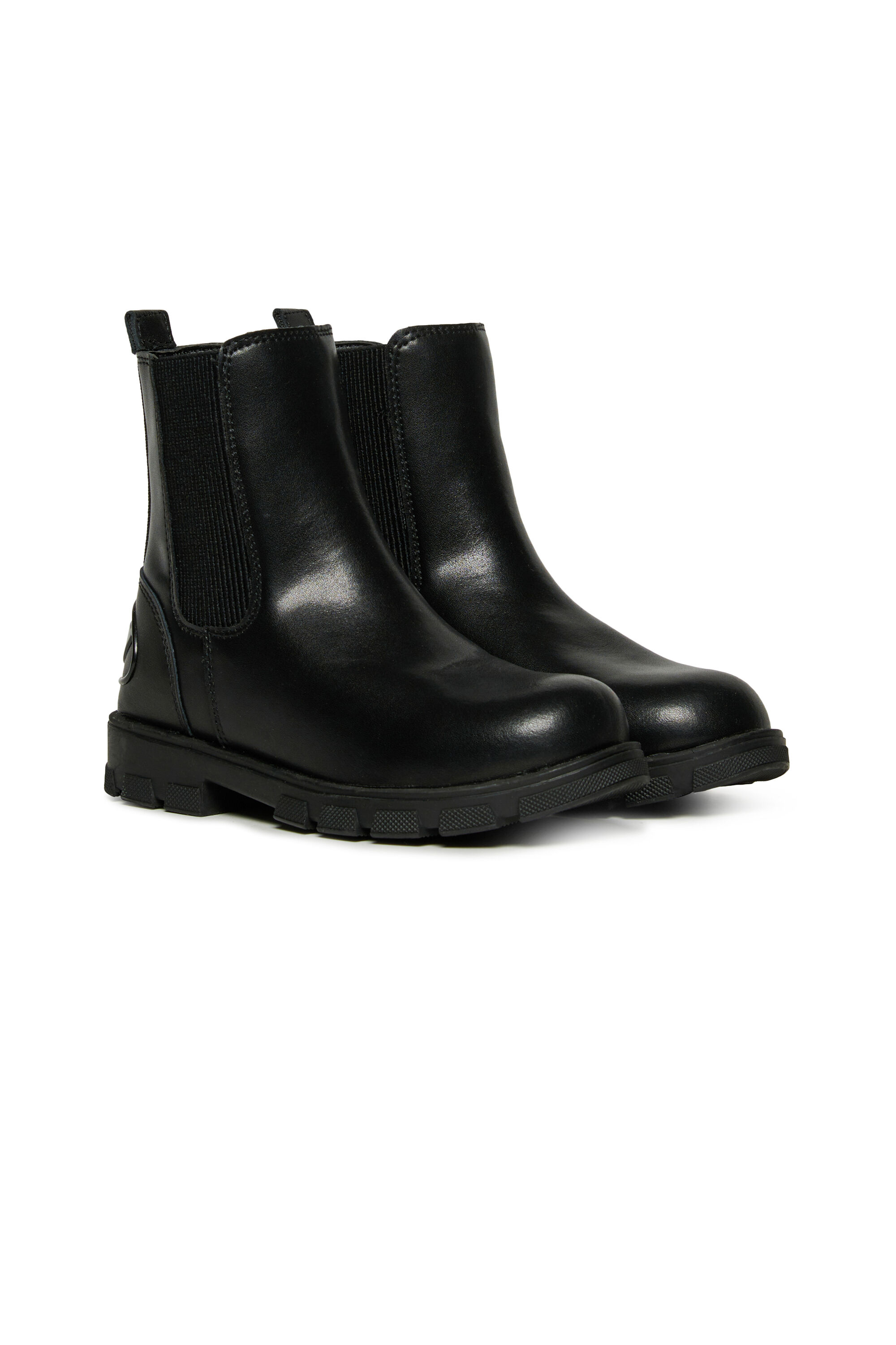 Diesel - D-HAMMER AK ELASTIC, D-Hammer Bottes en cuir Mixte in Noir - 2