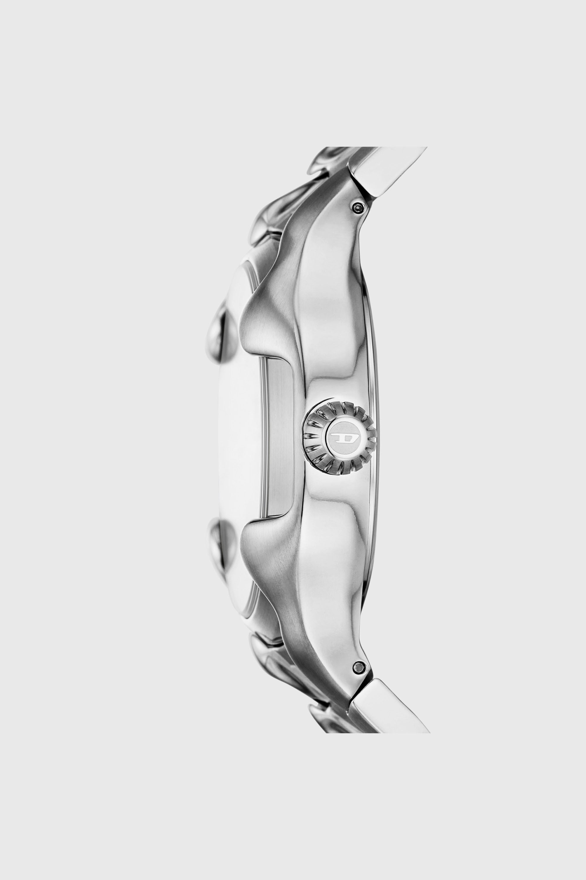 Diesel - DZ2185, Montre Vert en acier inoxydable Homme in Gris argent&eacute; - 3