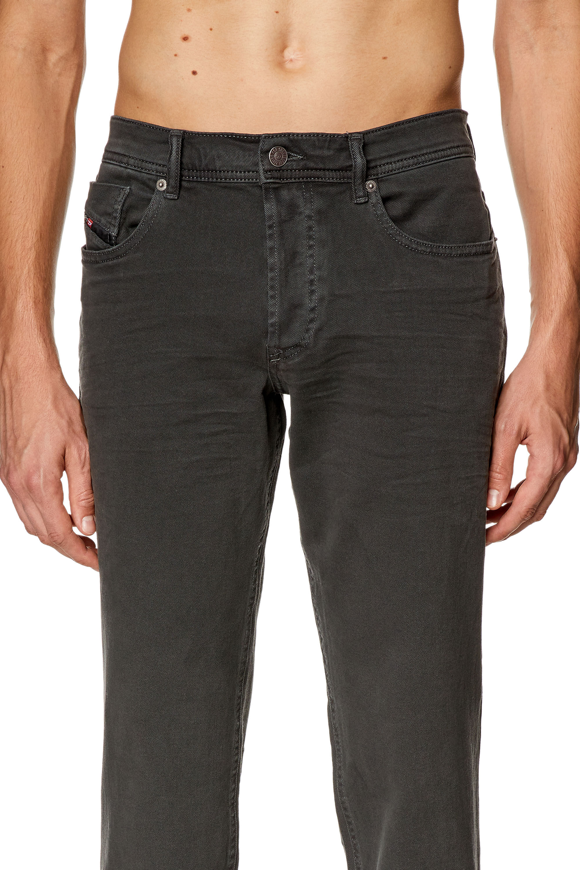 Diesel - Man Tapered Jeans 2023 D-Finitive 0QWTY, Dark grey - Image 5