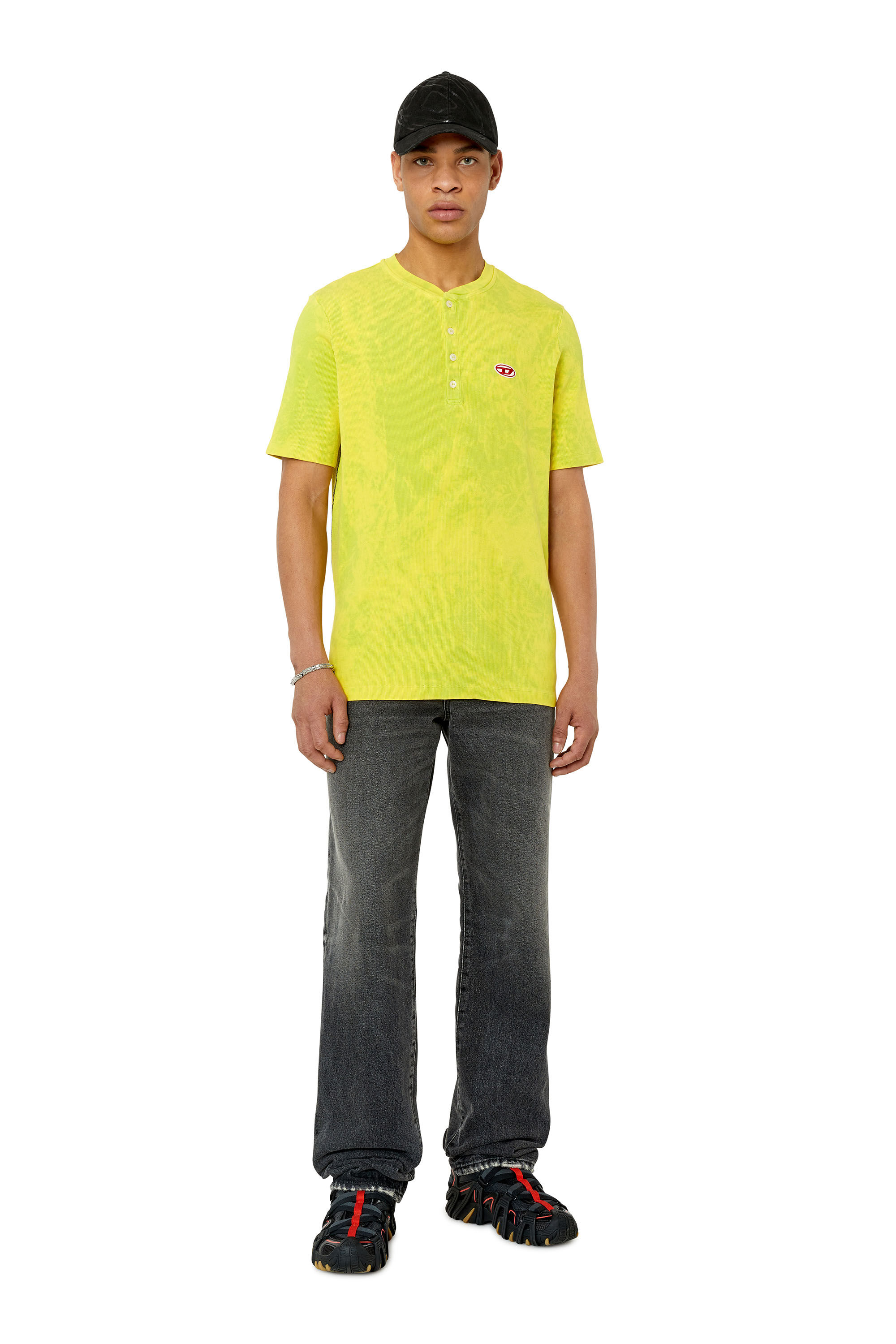 Diesel - T-JUSTRIB, Vert Fluo - Image 1