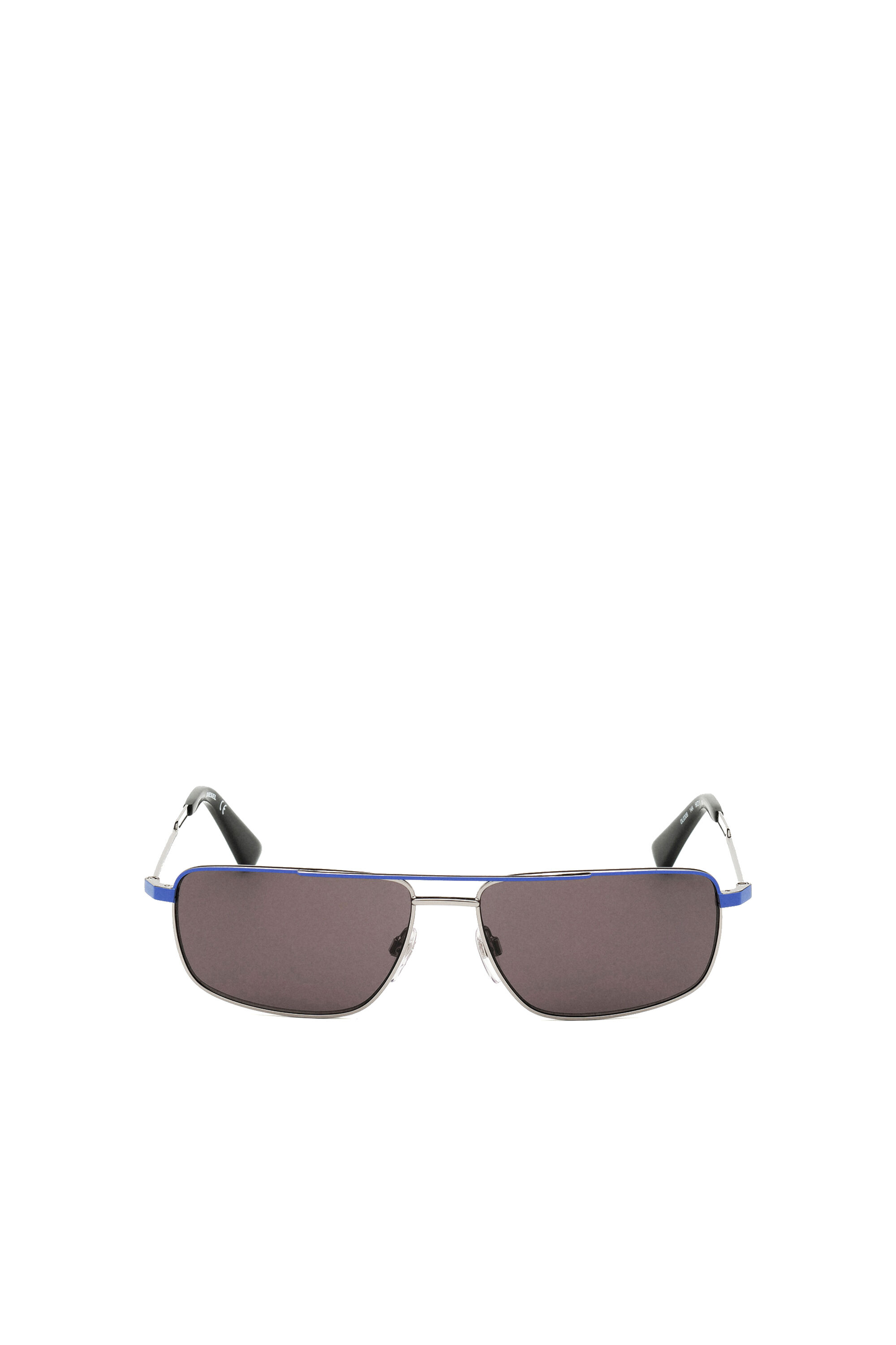 Diesel - DL0308, Lunettes navigator à verres polarisants Homme in Bleu - 1