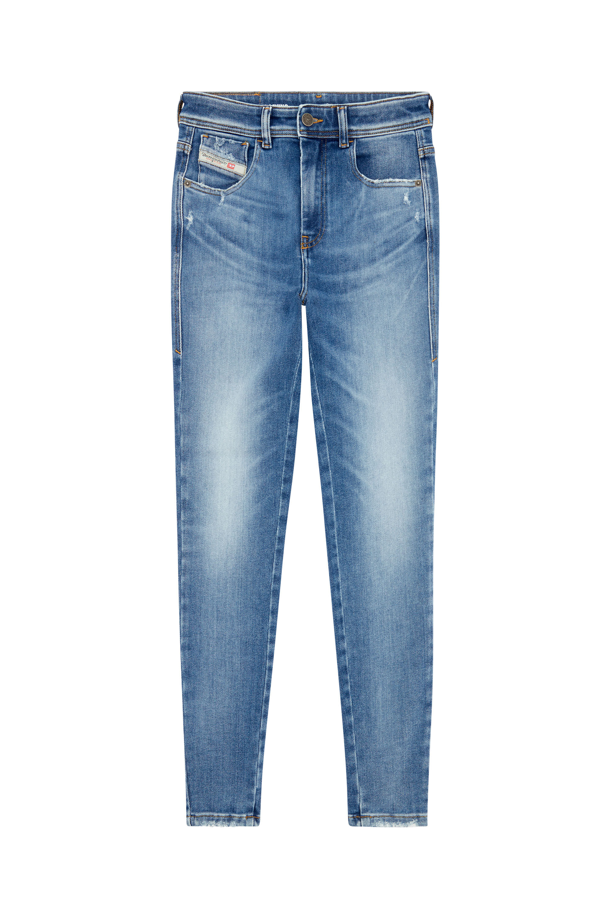 Diesel - Super skinny Jeans 1984 Slandy-High 09H92, Bleu moyen - Image 2