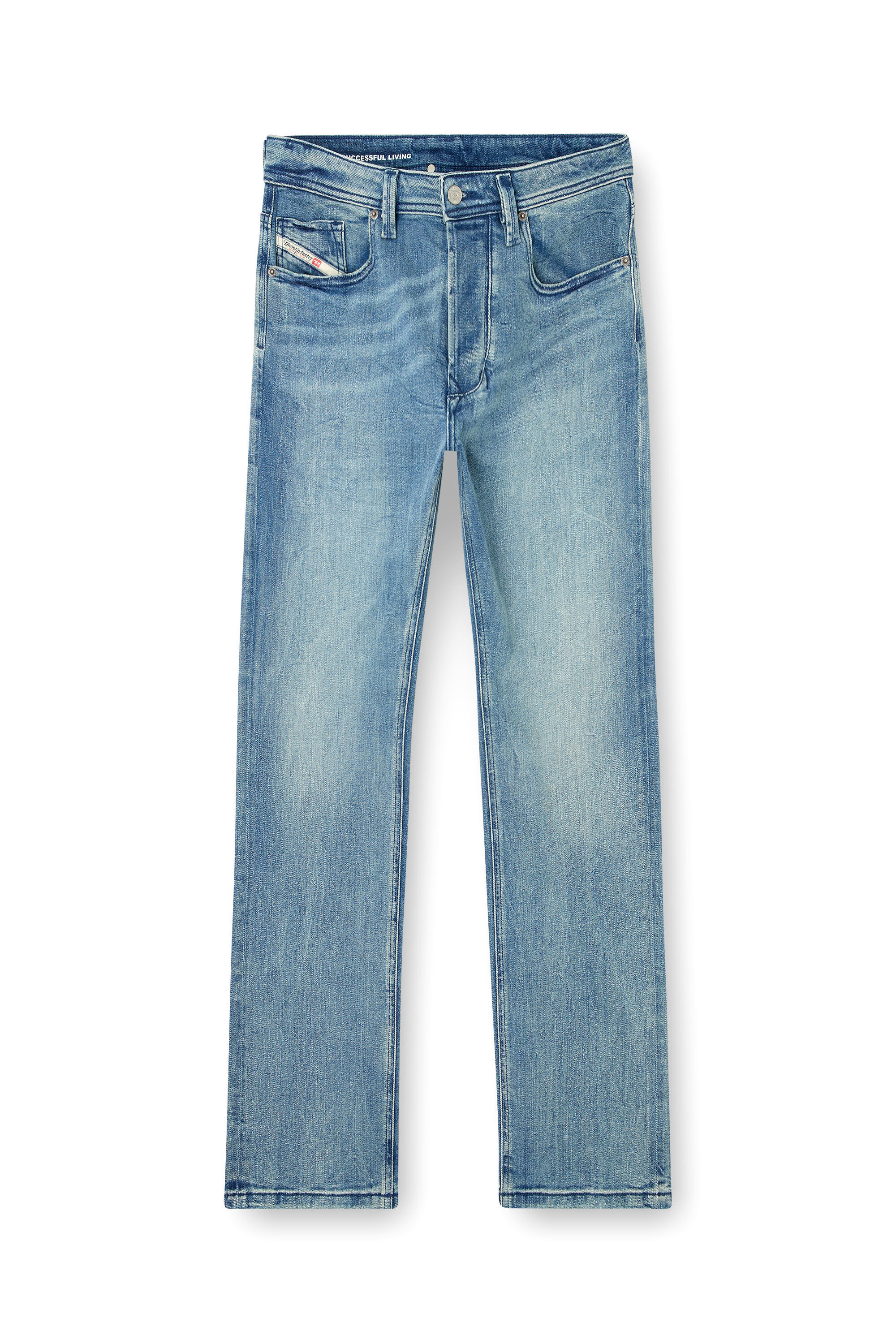 Diesel - Regular Jeans 1985 Larkee 0BMBW Homme, Bleu moyen - Image 2