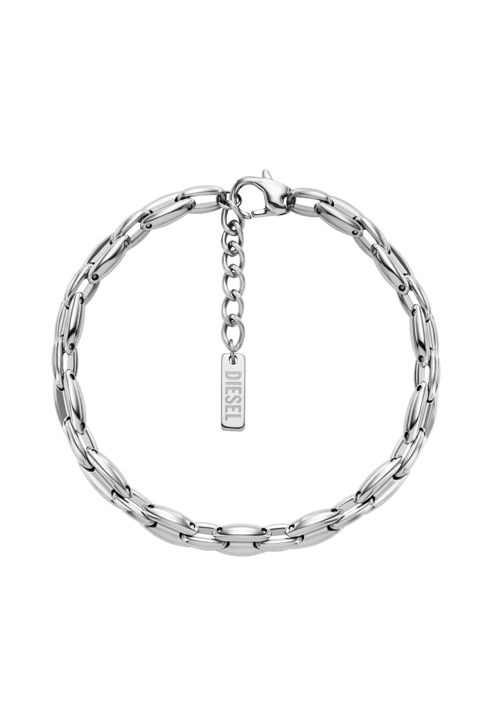 Women's Stainless Steel Chain Bracelet | Silver | Diesel