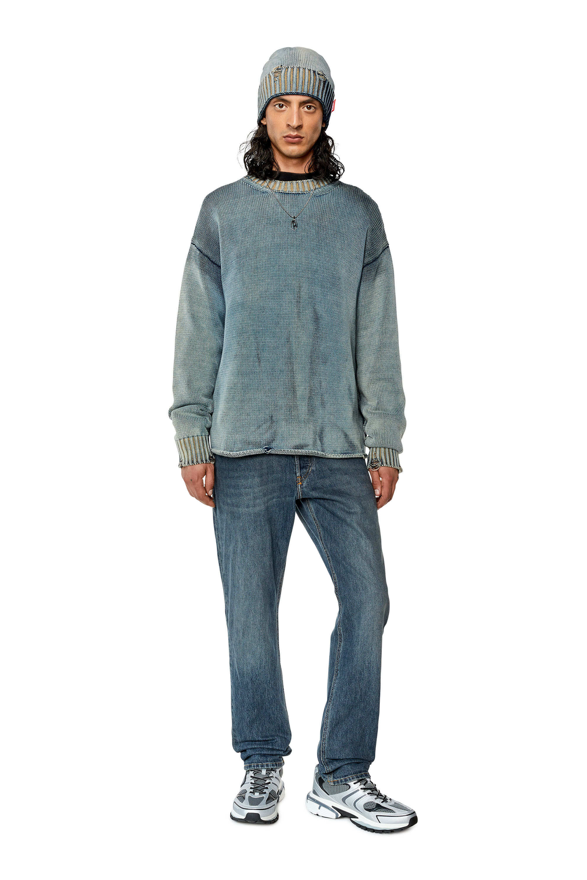 Diesel - Straight Jeans 1995 D-Sark 09F74, Bleu moyen - Image 1