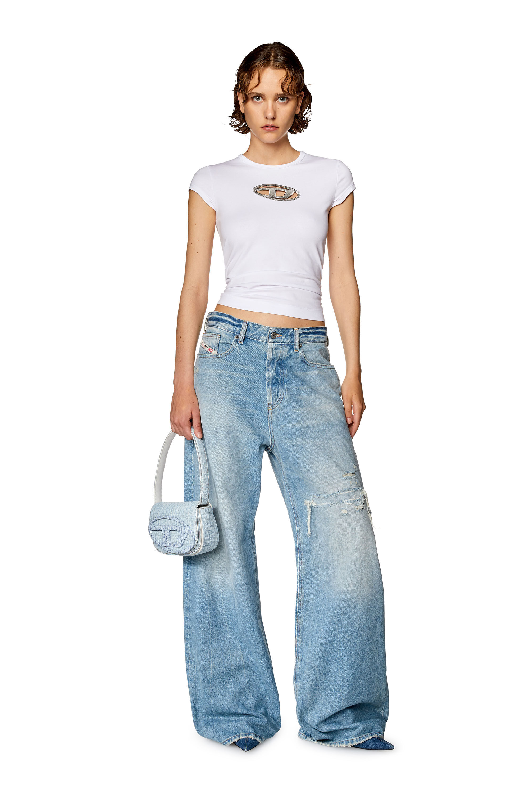 Jean taille basse femme diesel deals