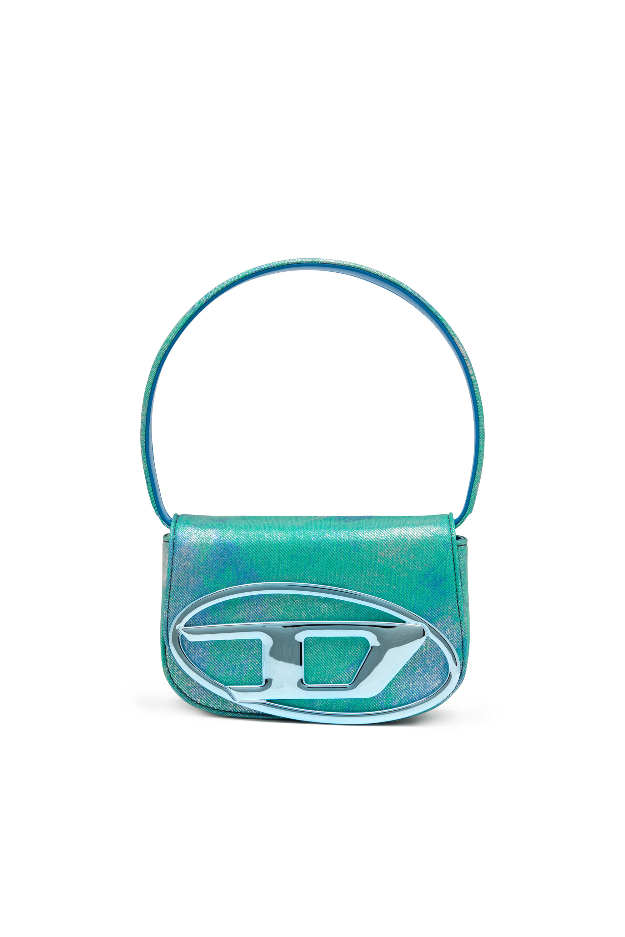 Diesel - 1DR, 1DR-Sac à bandoulière signature en denim couleur pop Femme in Polychrome - 1
