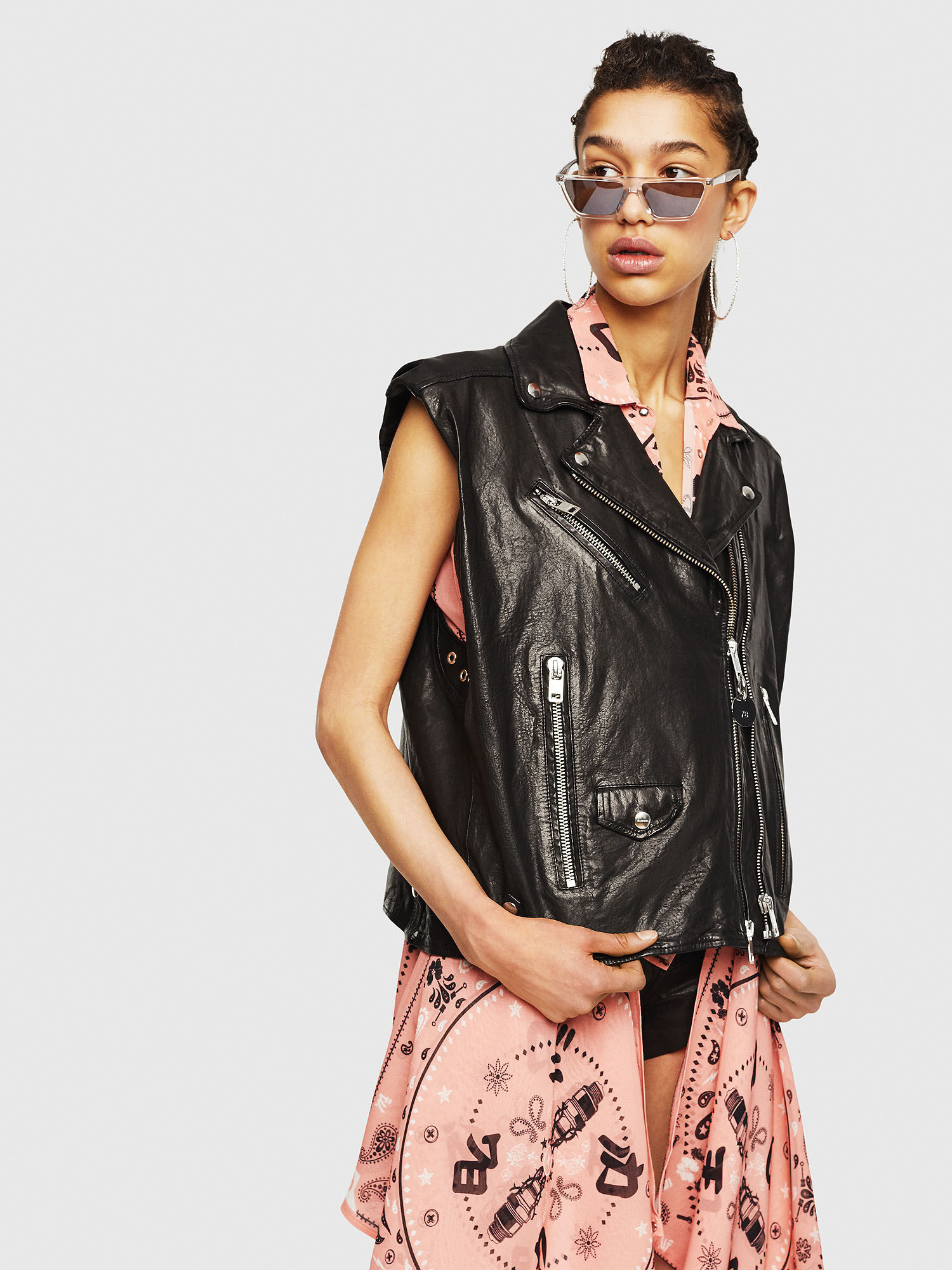 Perfecto femme sans manche clearance