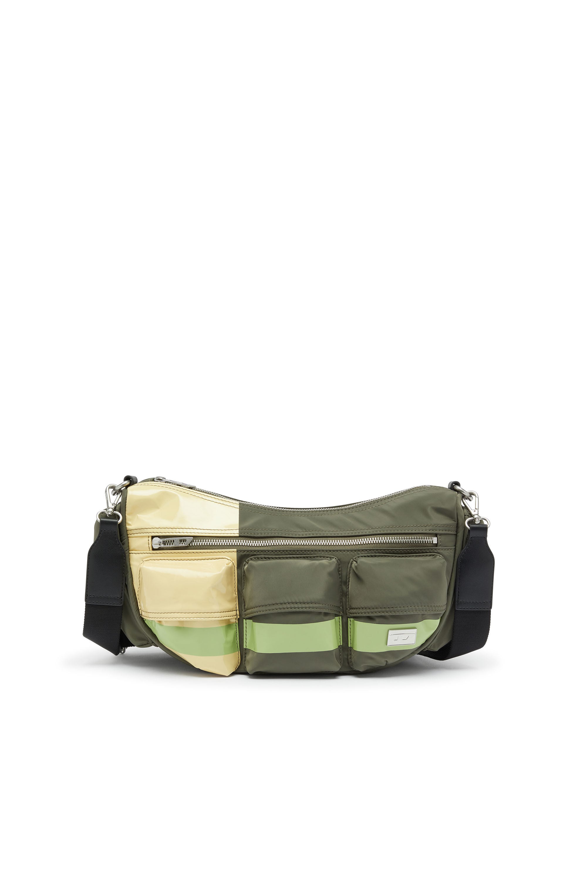 Diesel - MULTI-PKTS SHOULDER BAG X, Multi-Pkts - Sac bandouli&egrave;re &agrave; design color-block Mixte in Polychrome - 1