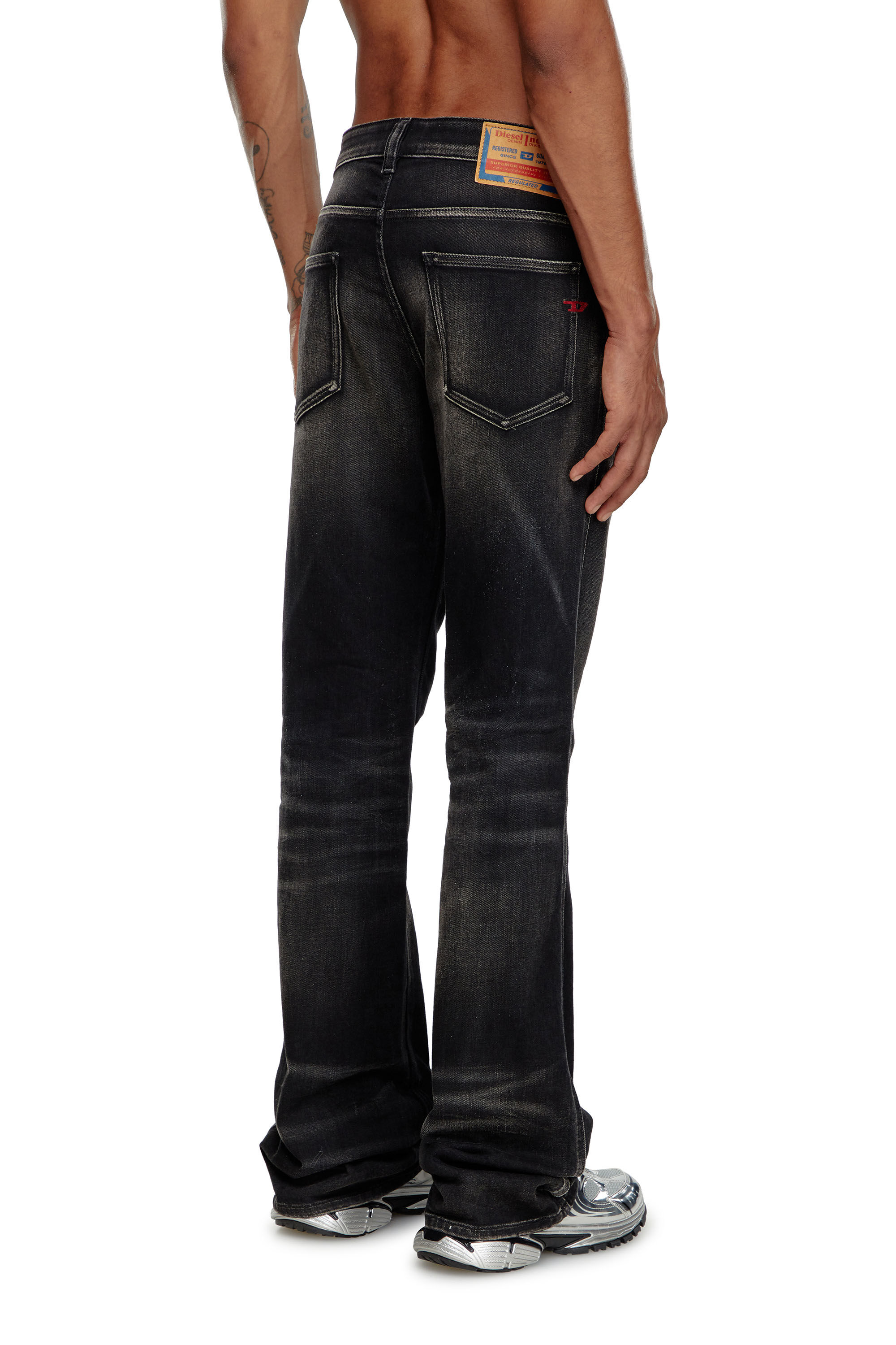 Jeans Bootcut Homme Noir Gris fonce Diesel 1998 D Buck