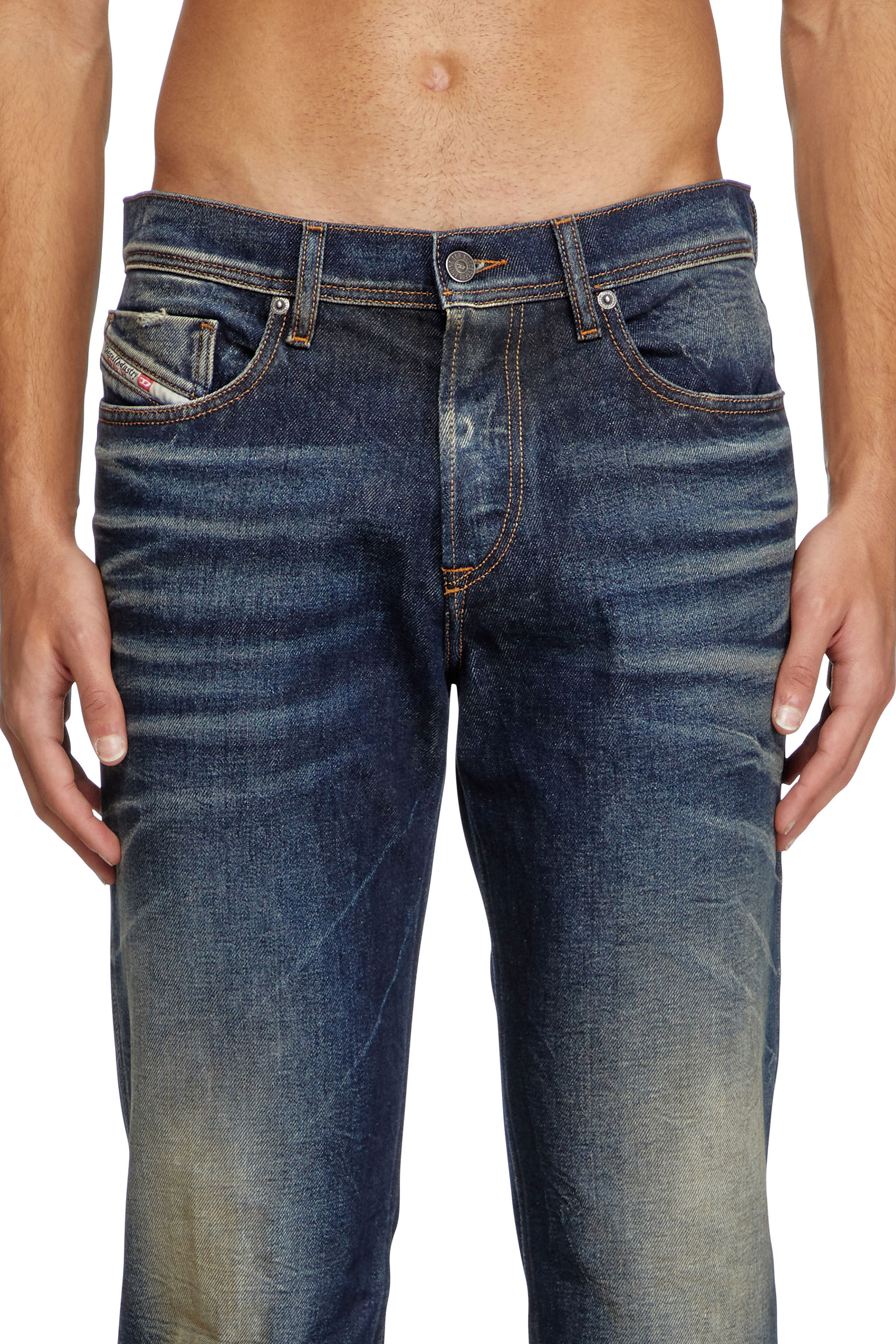 Diesel - Regular Jeans 2023 D-Finitive 09L22 Homme, Bleu Foncé - Image 5