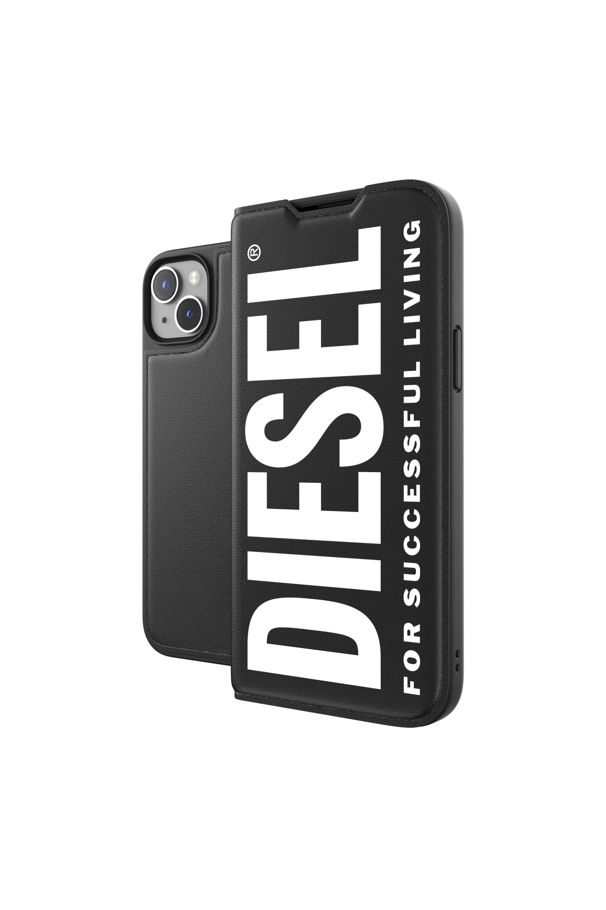 Diesel - 50262 BOOKLET CASE, Noir/Blanc - Image 1