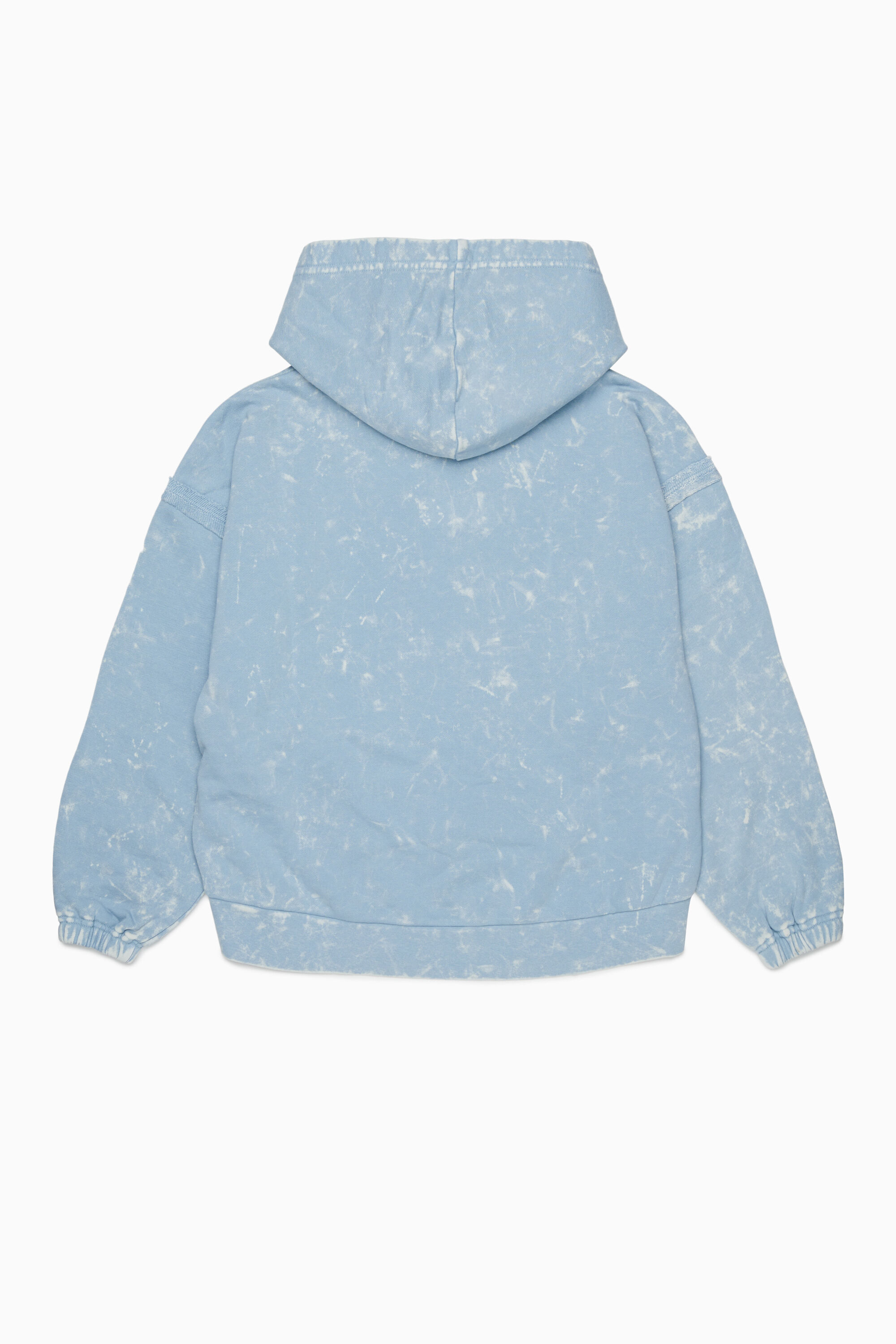 Diesel - SLOXY, Sweat &agrave; effet tie-dye avec logo arc-en-ciel Femme in Bleu - 2