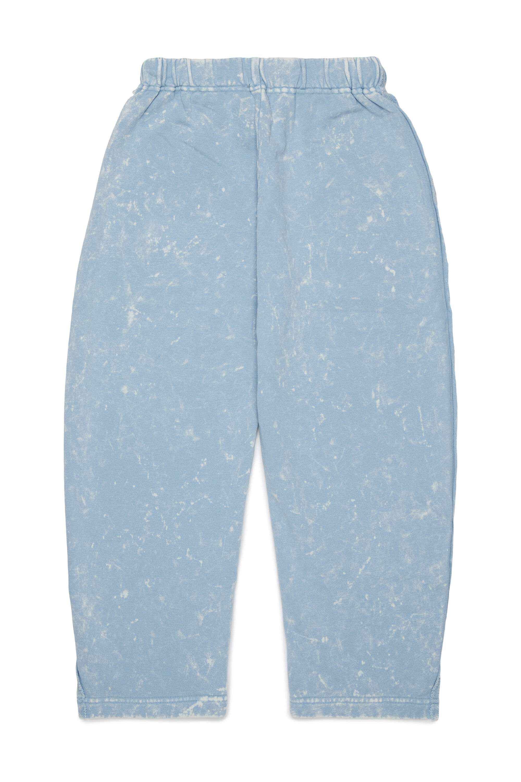 Diesel - PLOXY, Pantalon de surv&ecirc;tement en coton &agrave; effet marbr&eacute; Femme in Bleu - 2