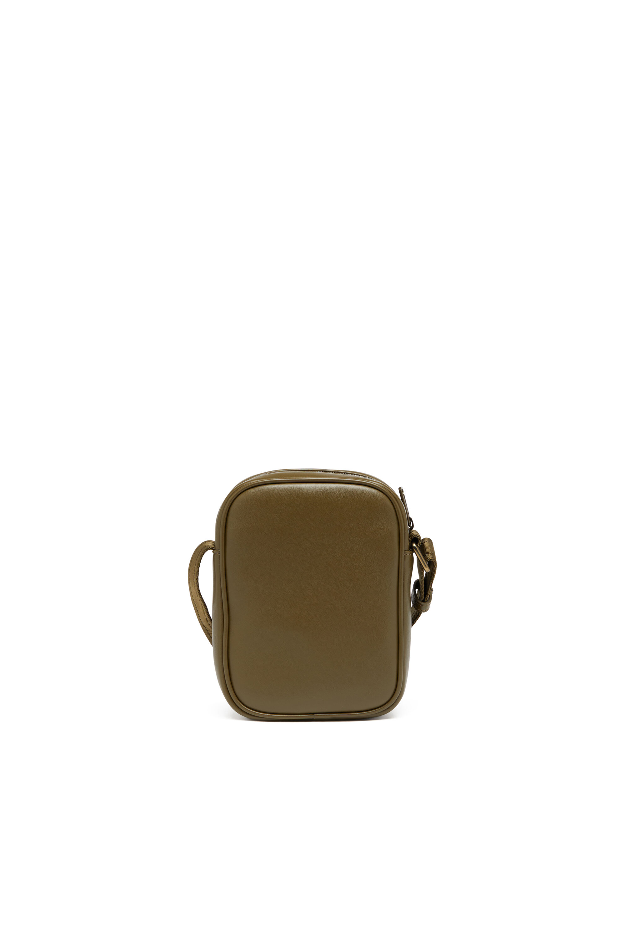 Diesel - HOLI-D CROSSBODY, Holi-D-Sac à bandoulière en PU et néoprène Homme in Vert - 3