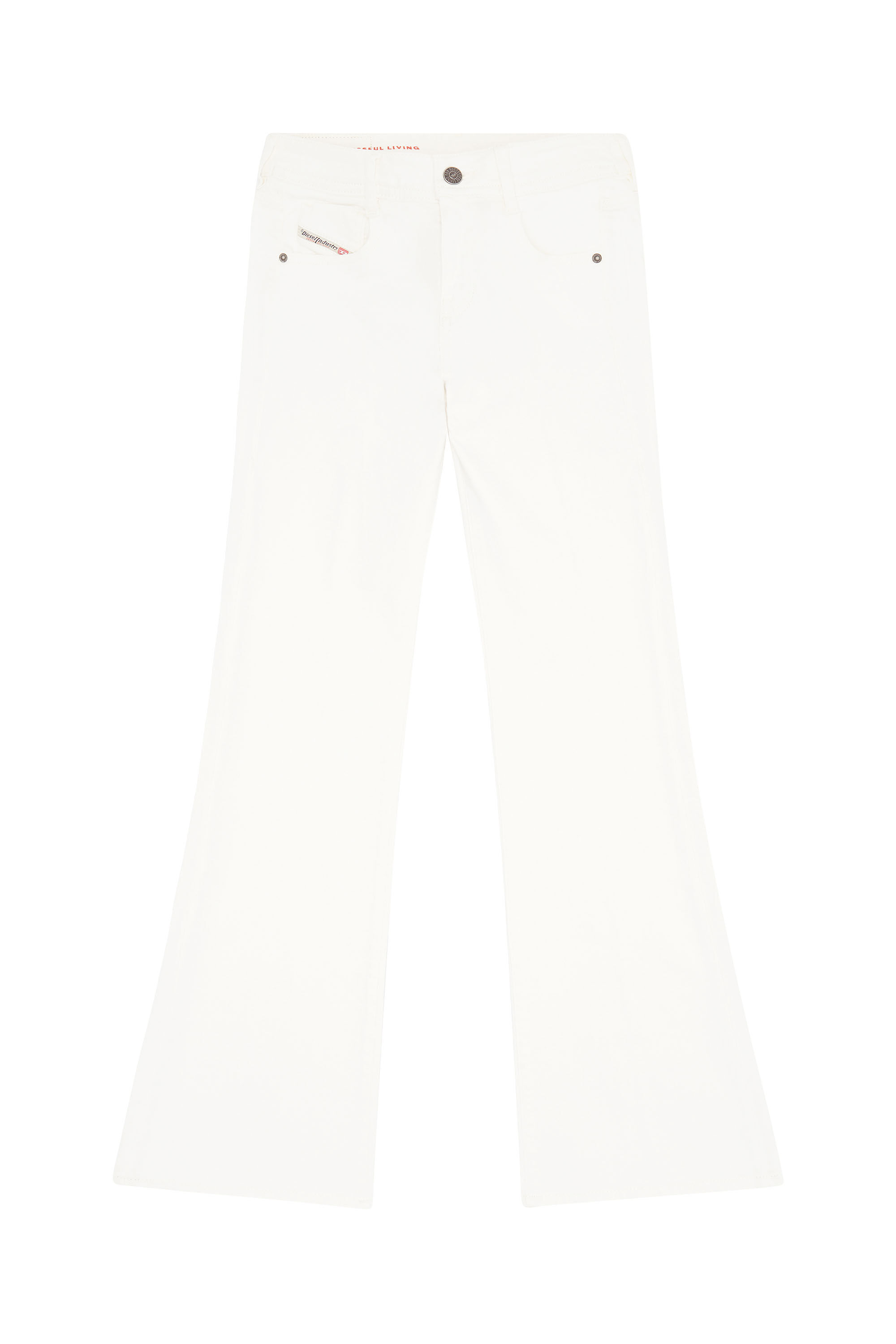 Diesel - 1969 D-EBBEY 09D63 Bootcut and Flare Jeans, Blanc - Image 2