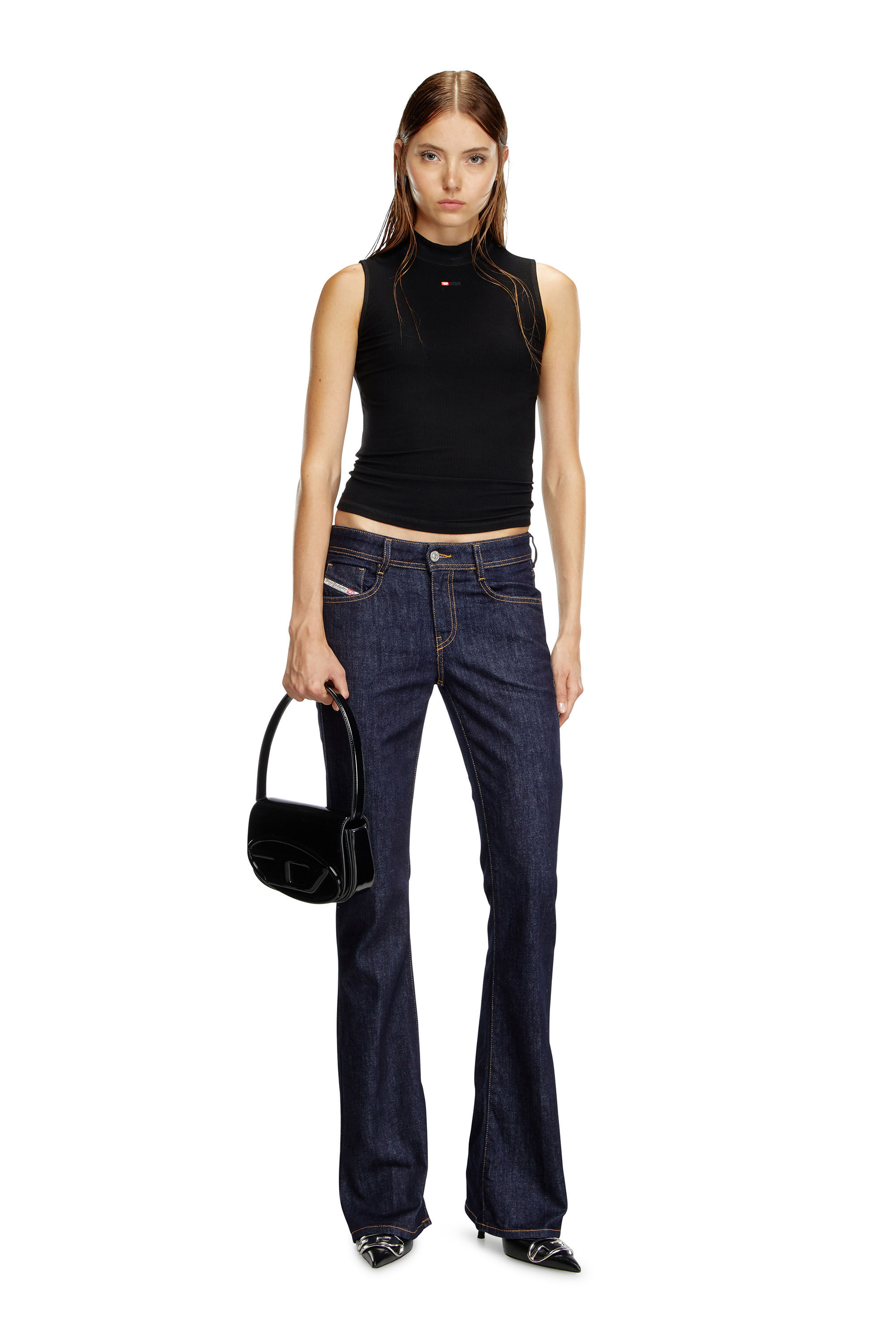 Jean taille new arrivals basse femme diesel