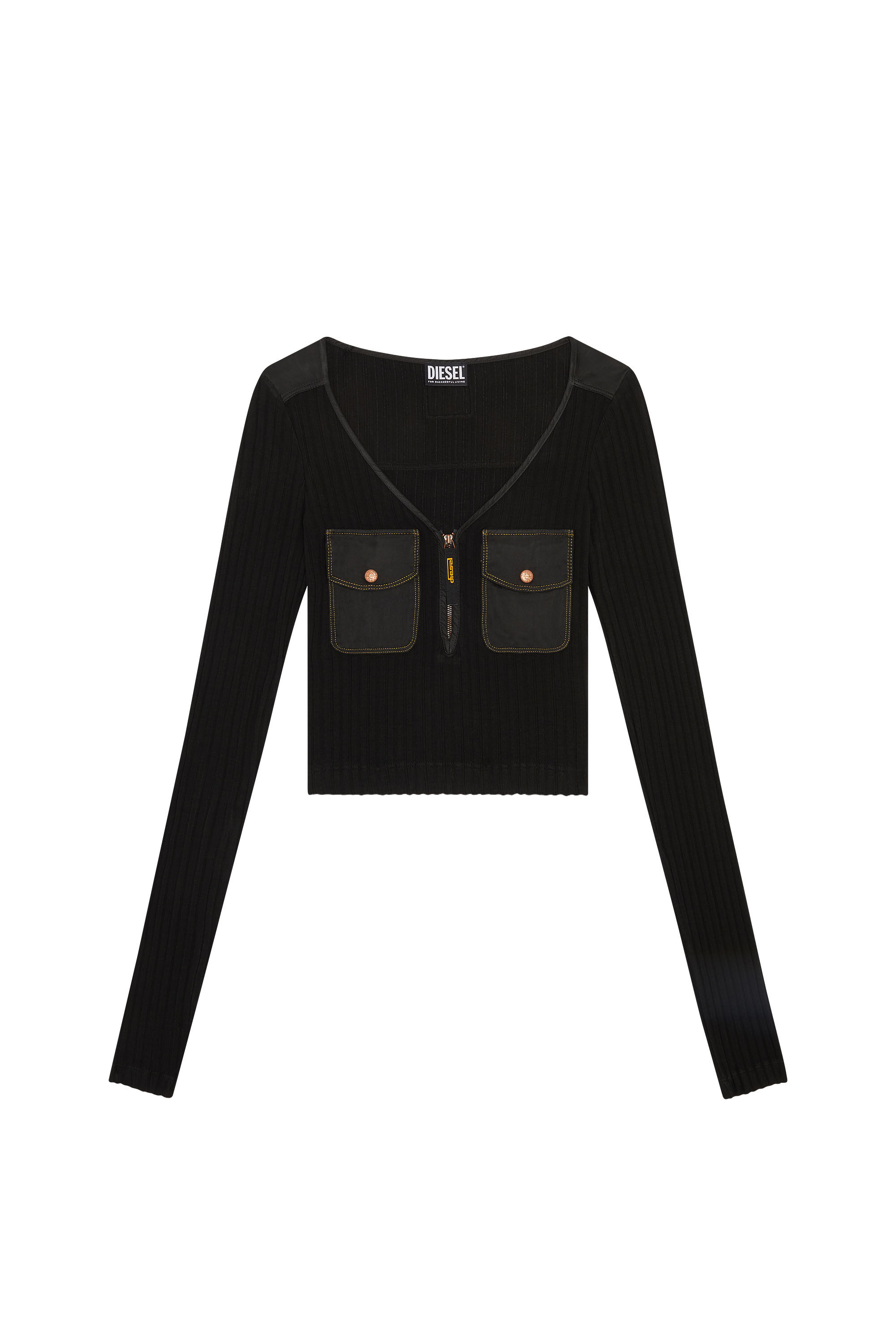 Diesel - T-BORDIE, Noir - Image 2