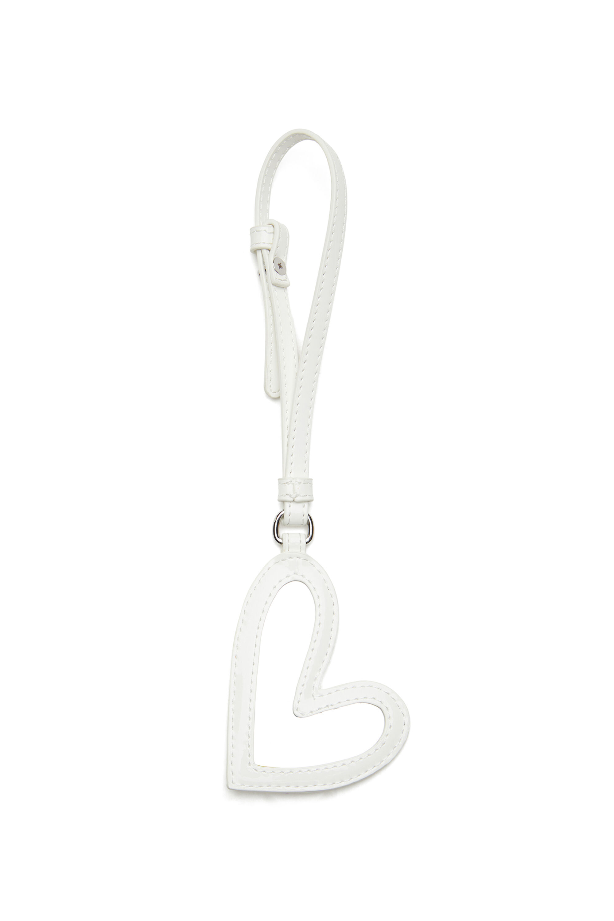Diesel - PLAY MIRROR, Breloque miroir avec finition brillante Femme in Blanc - 2
