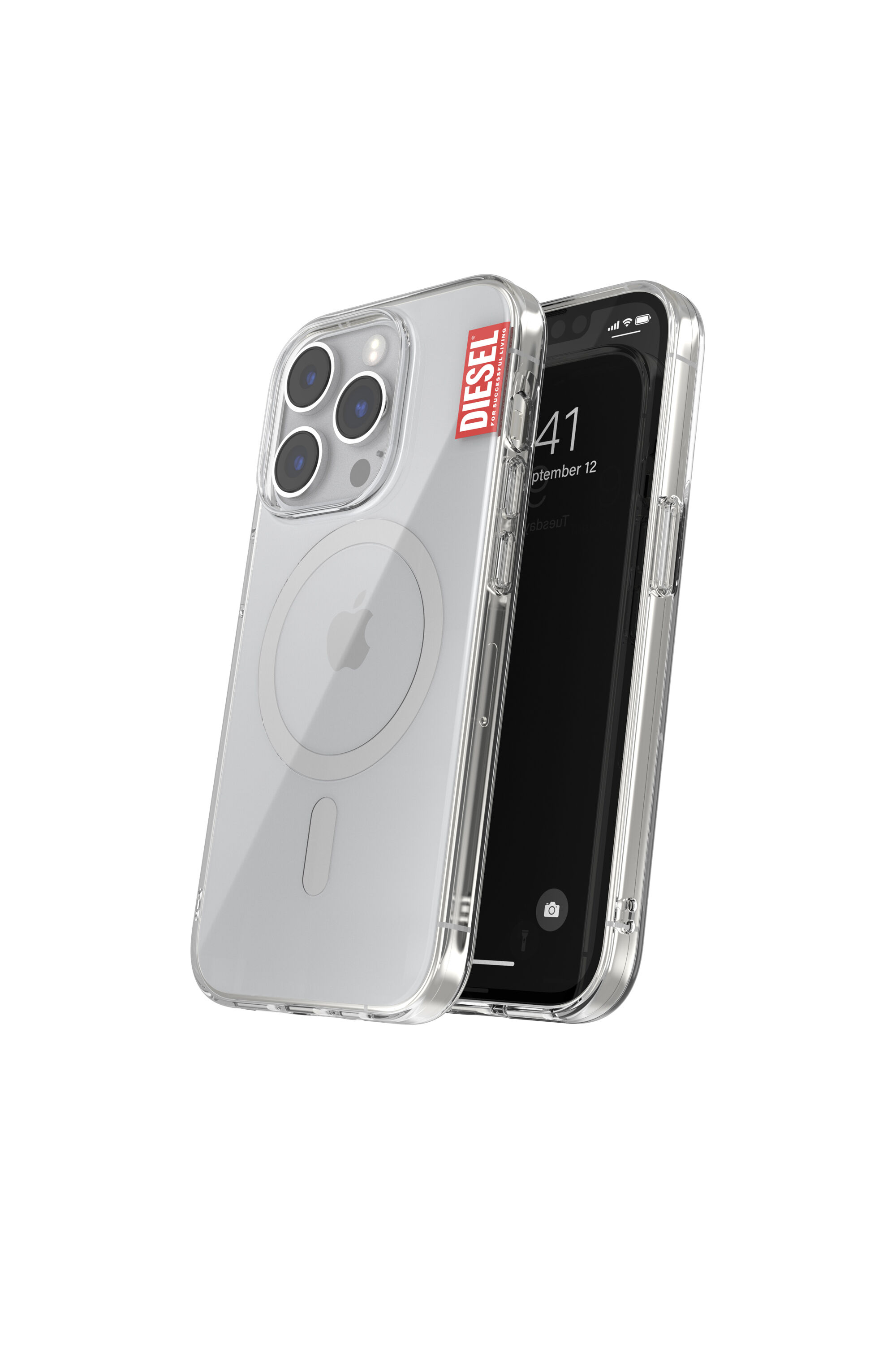 Diesel - 52941 MOULDED CASE, Coque en TPU for iPhone 14 Pro Mixte in G&eacute;n&eacute;rique - 3