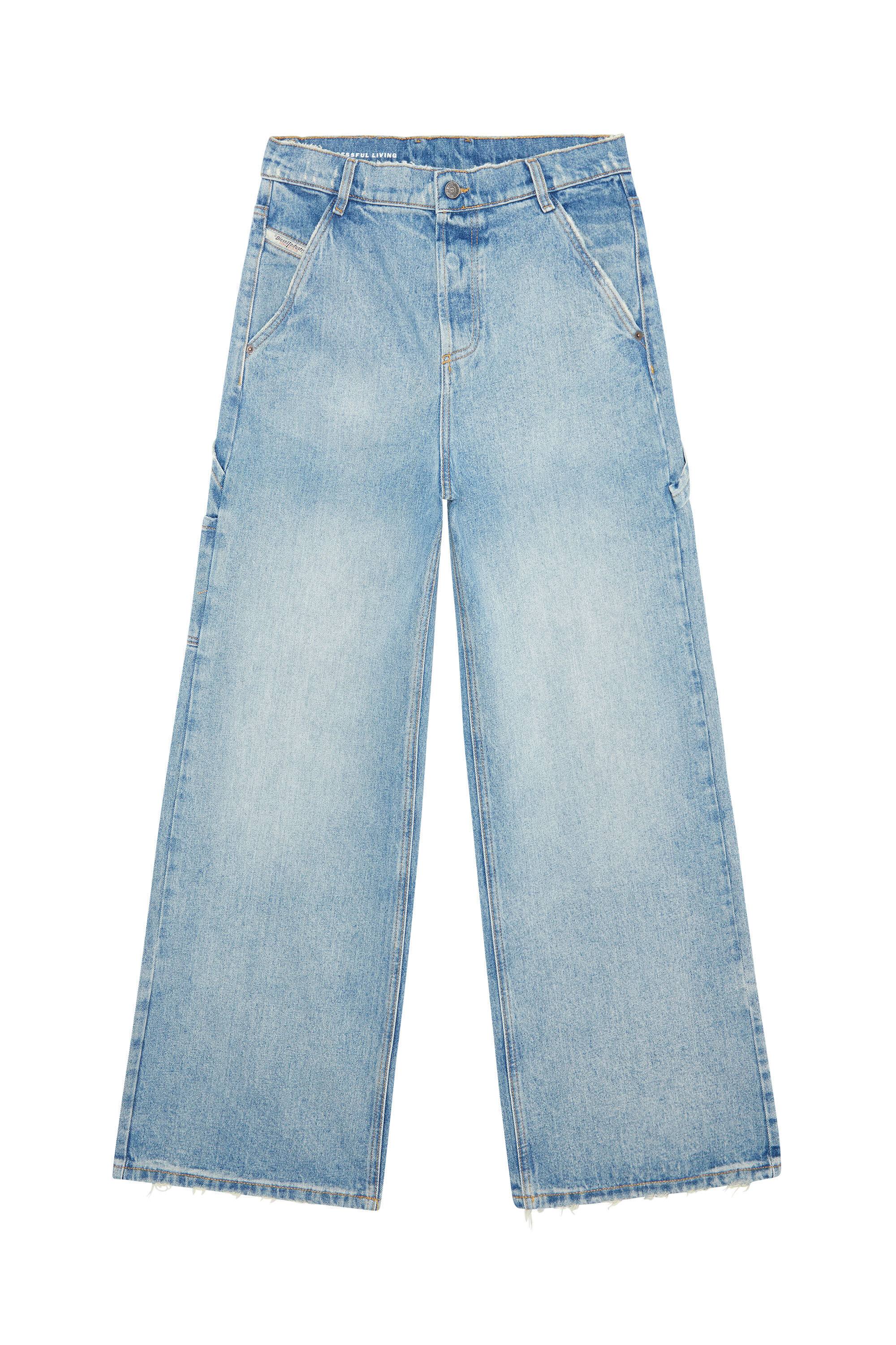 Diesel - 1996 D-Sire 0EMAG Straight Jeans, Bleu Clair - Image 2