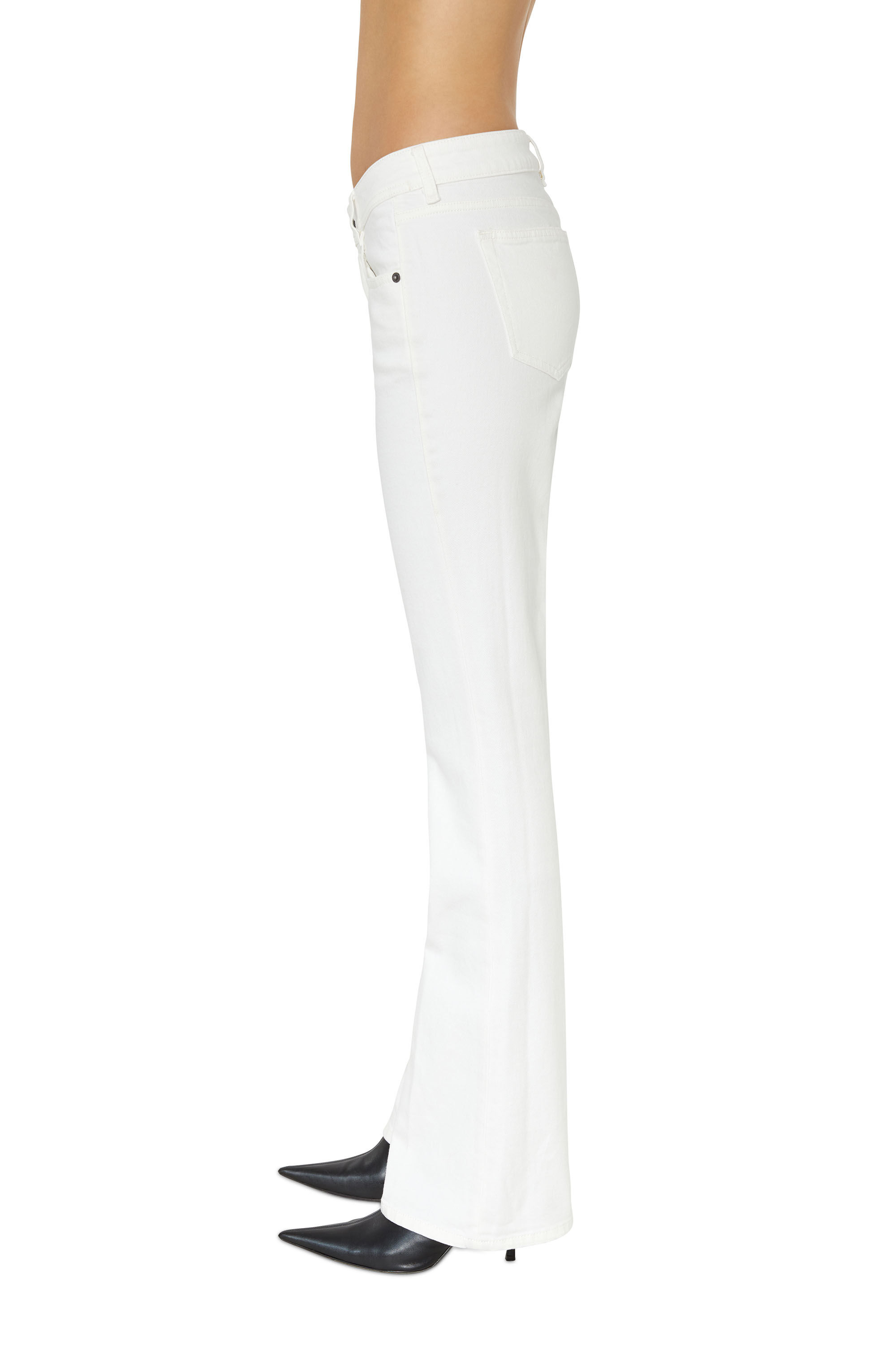 Pantalon bootcut blanc femme store