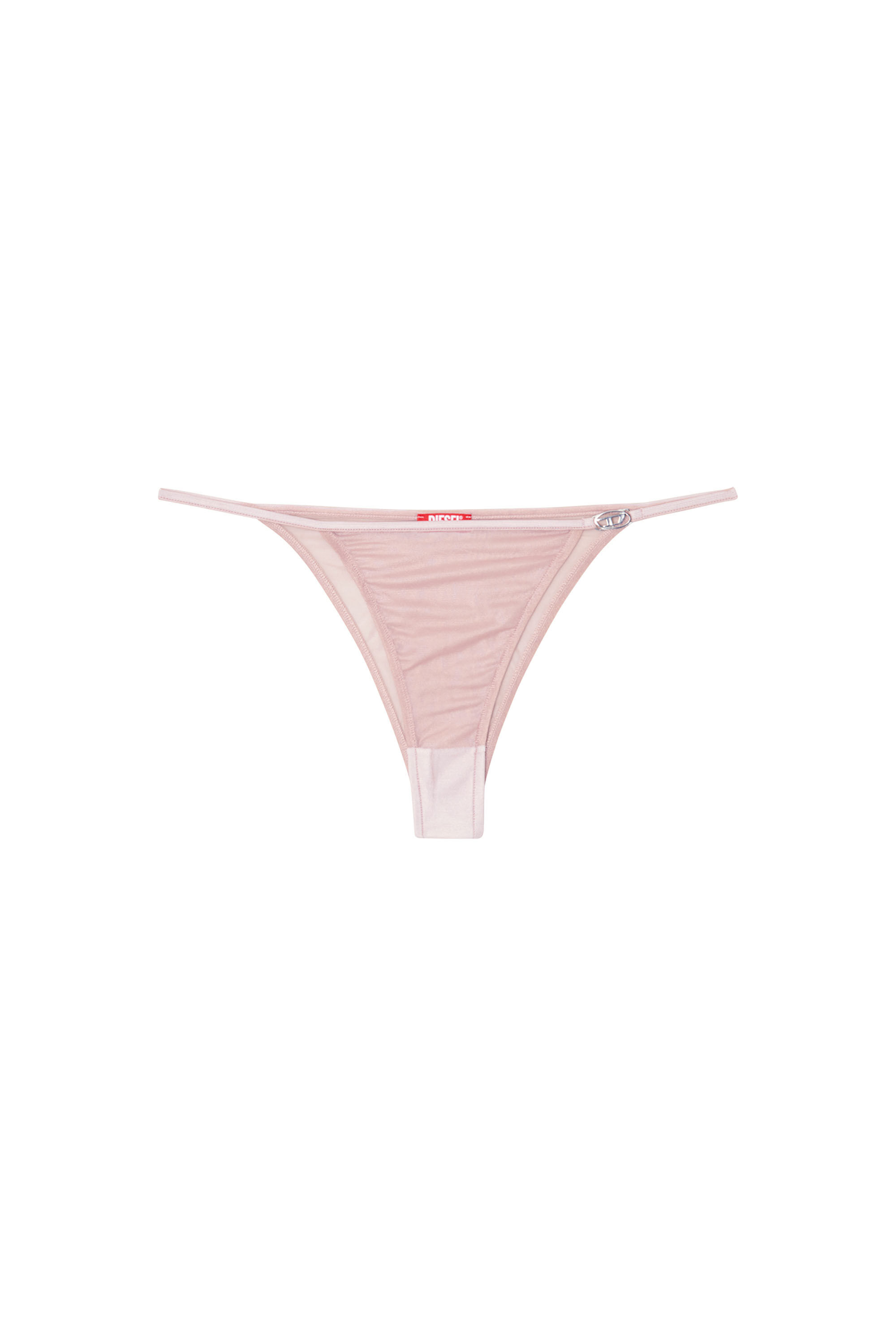Diesel - PUNCHY-GFT, Culotte métallisée avec détail Oval D Femme in Rose - 2