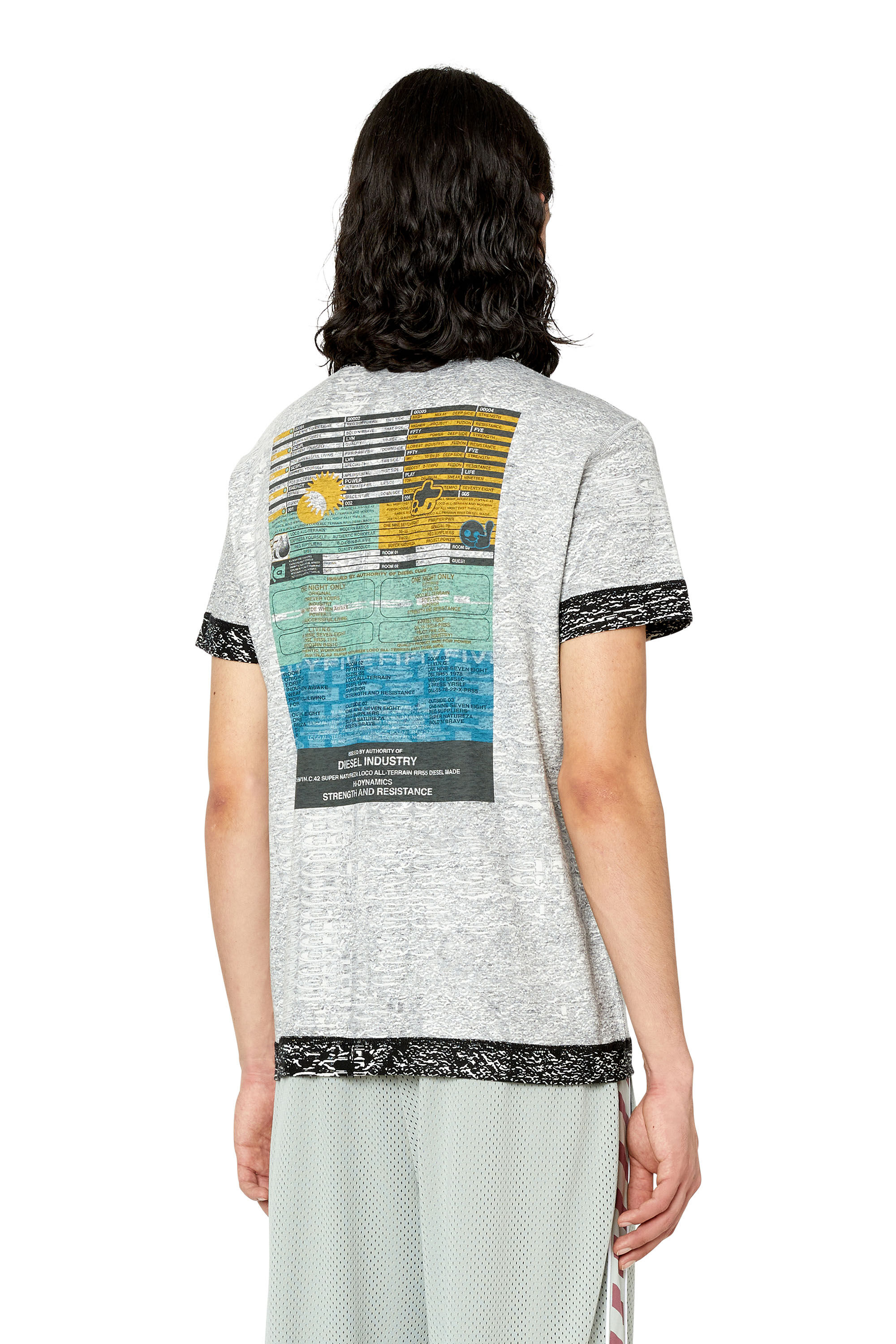 Diesel - T-INYSIDE, Gris - Image 4