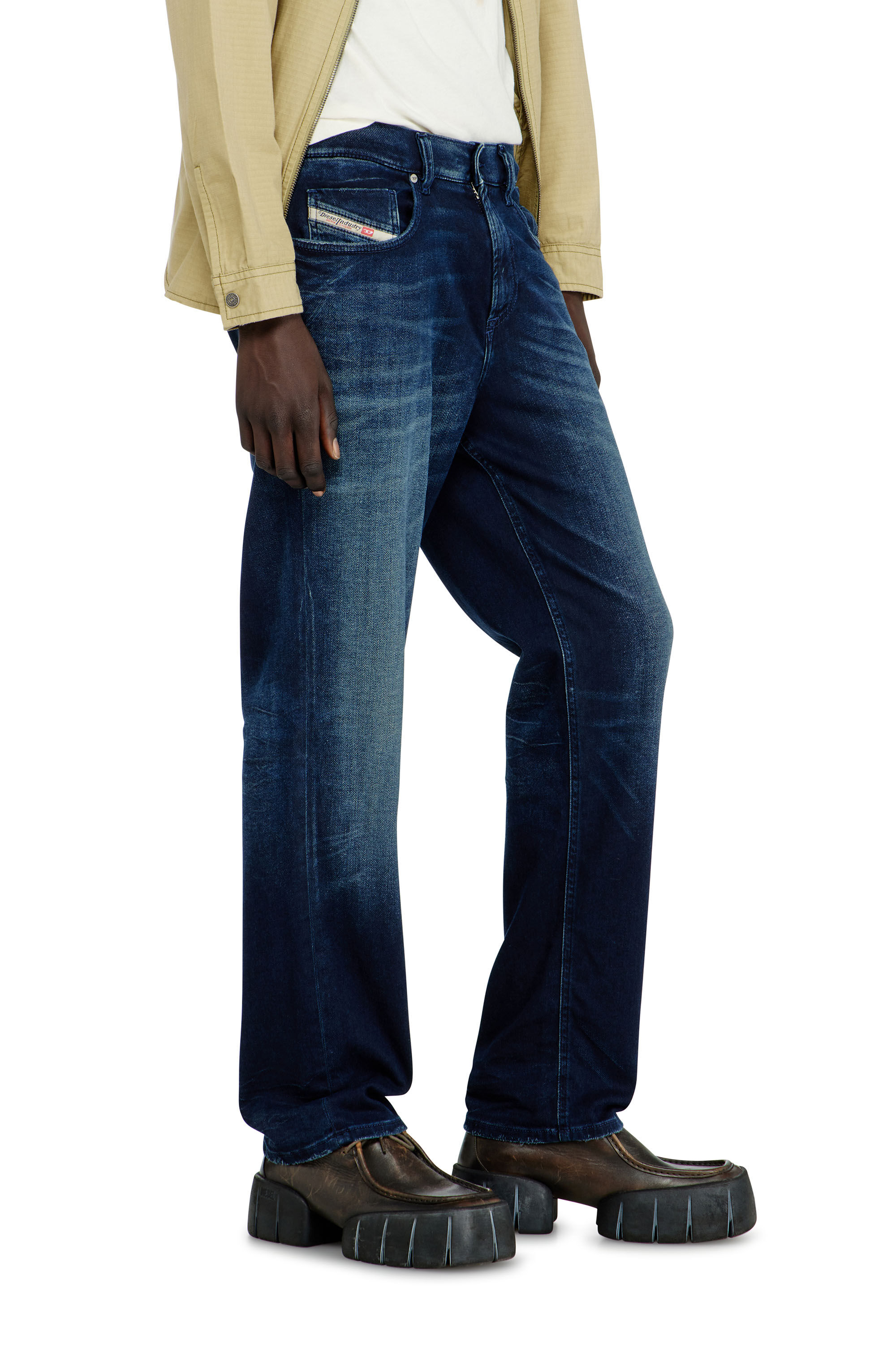 Diesel - Regular 2090 D-Veekley Joggjeans&reg; 09P93 Homme, Bleu Fonc&eacute; - Image 5