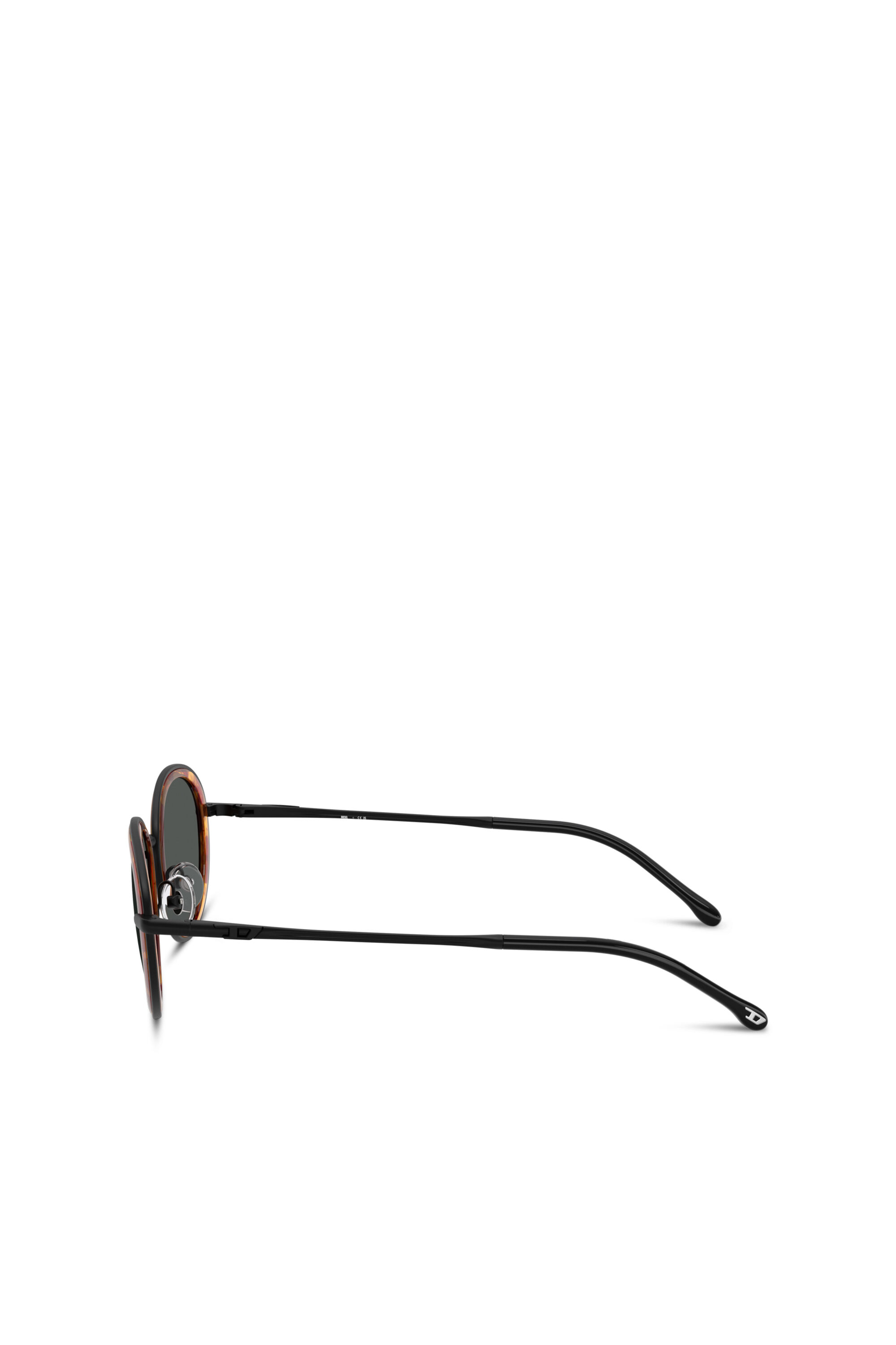 Diesel - 0DL1018, Lunettes de soleil ovales Mixte in Noir - 2