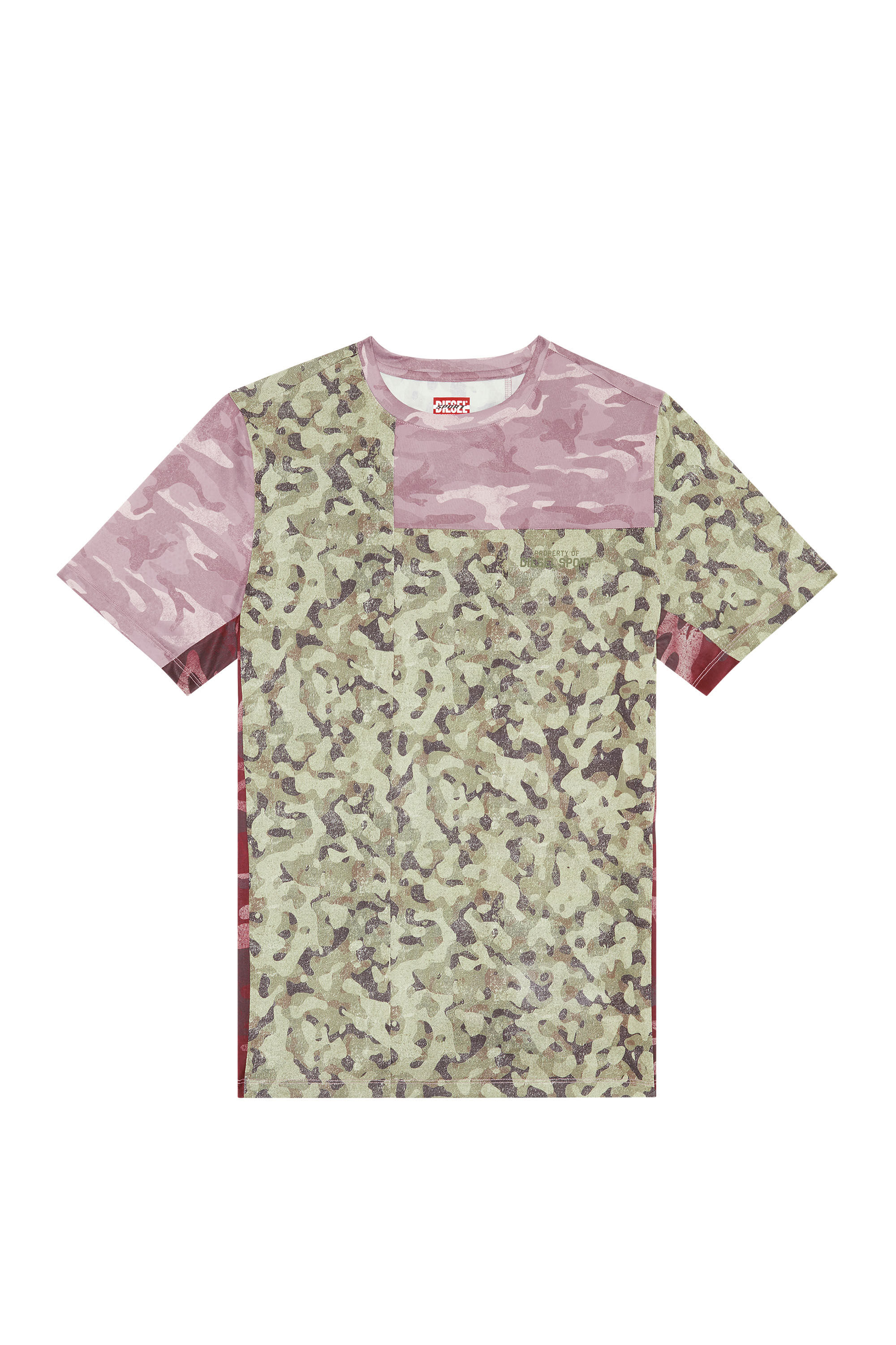 Diesel - AMTEE-MENG-WT09, Vert/Rouge - Image 2