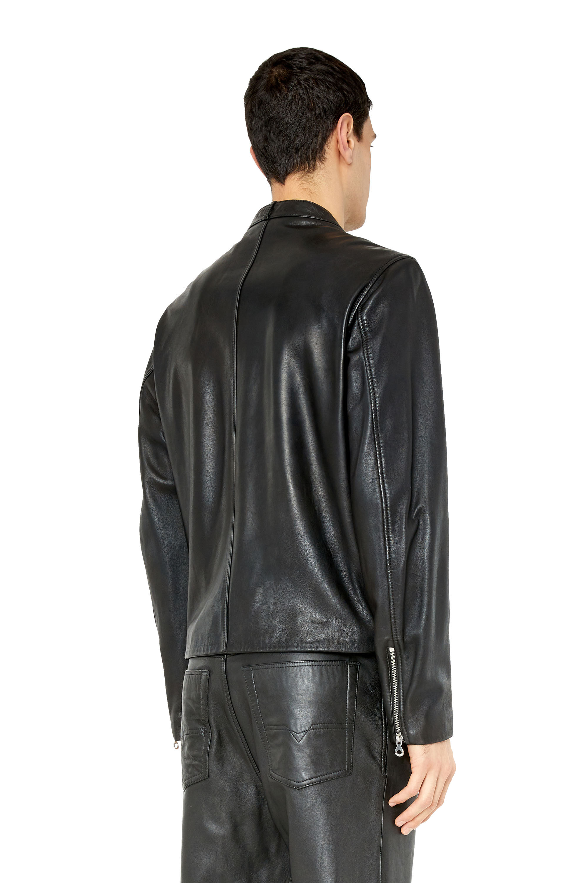 Veste sales cuir diesel
