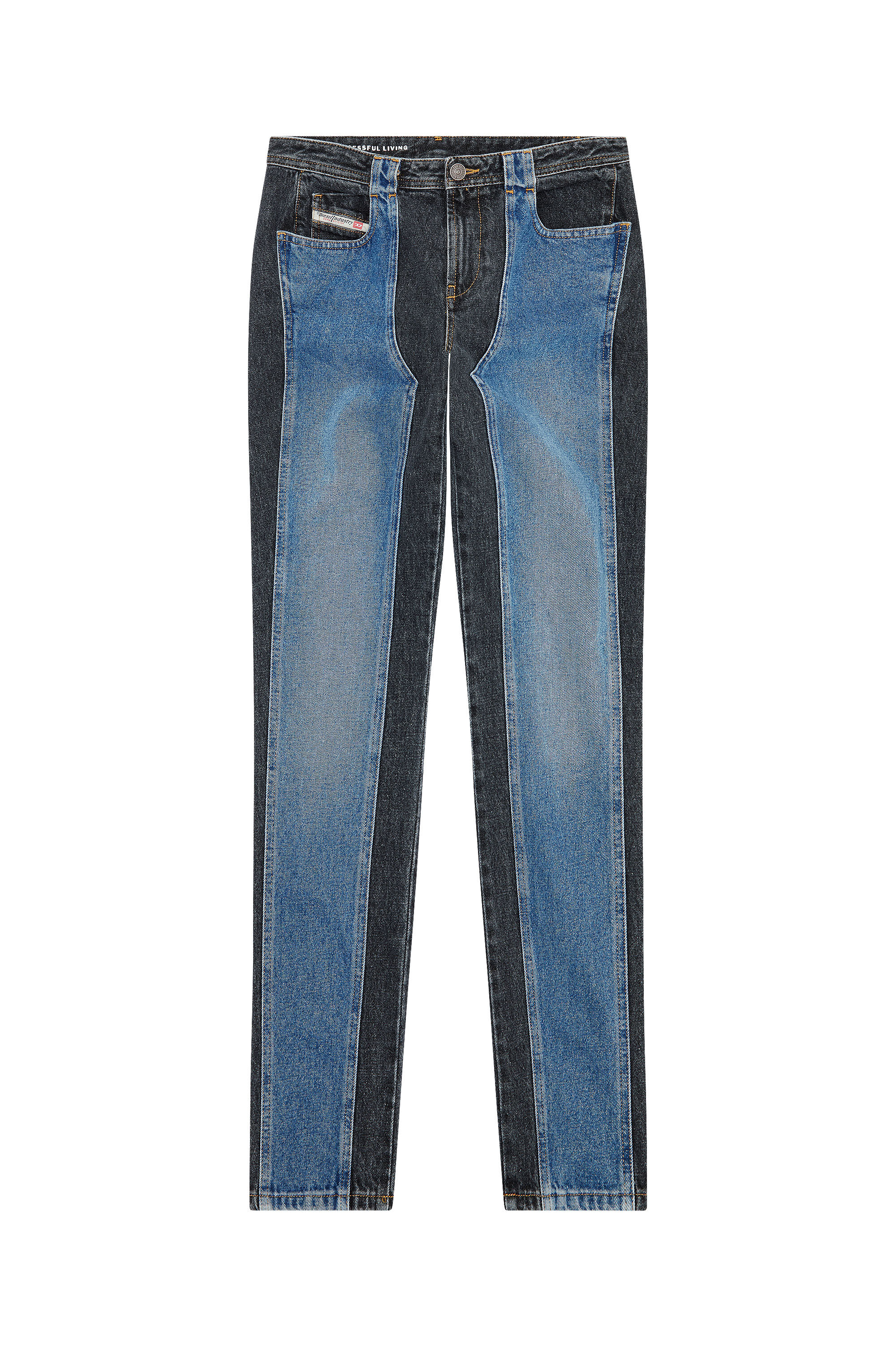 Diesel - D-Tail 09F21 Skinny Jeans, Bleu moyen - Image 1