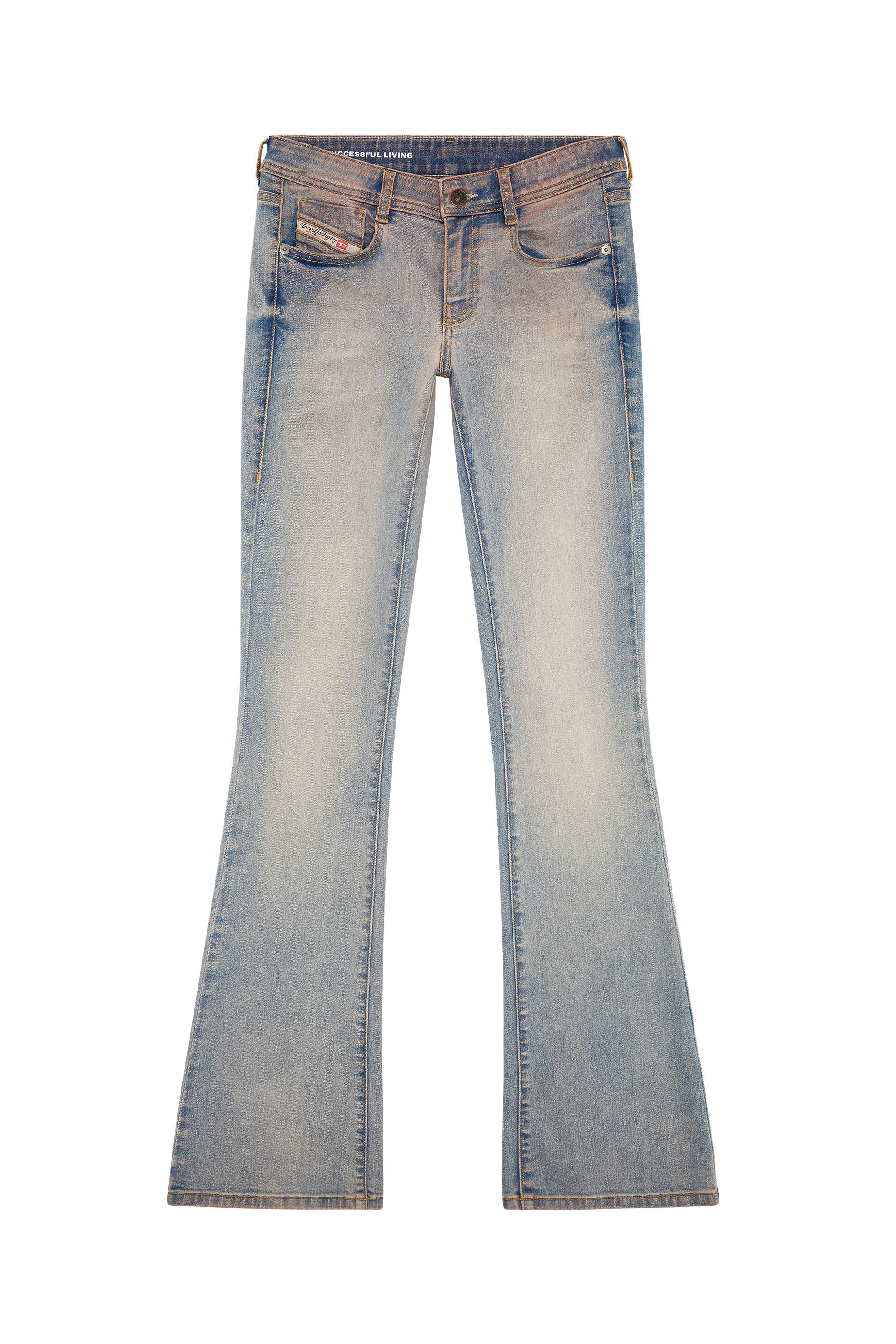 Diesel - Bootcut and Flare Jeans 1969 D-Ebbey 0PFAT, Bleu Clair - Image 2