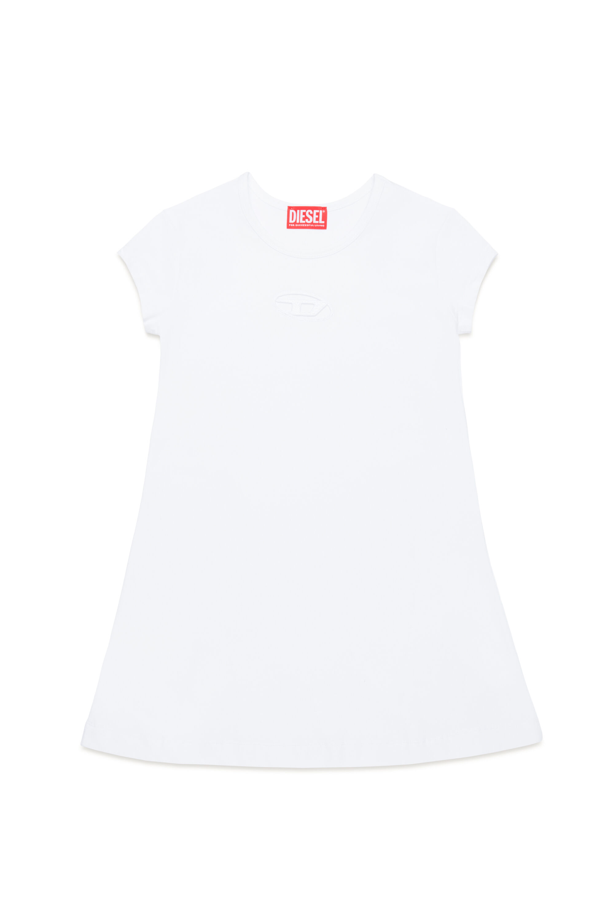 Diesel - DANGIELAM, Robe T-shirt avec cut-out Oval D Femme in ToBeDefined - 1