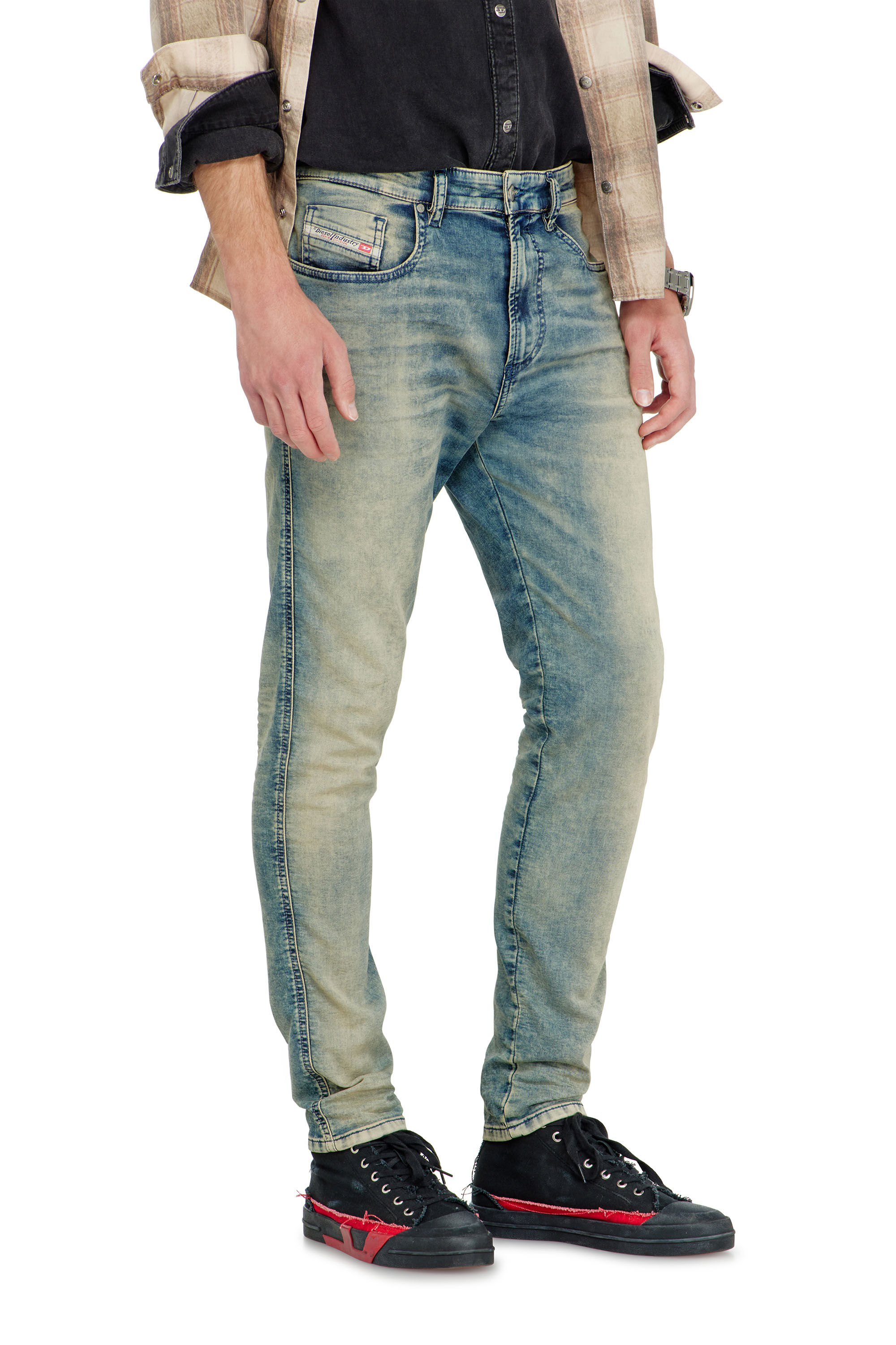 Diesel - Slim 2062 D-Strukt Joggjeans&reg; 09P60 Homme, Bleu moyen - Image 5